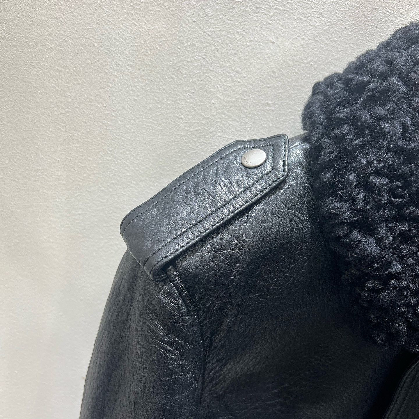 Saint Laurent Paris Saint Laurent Leather Aviator Jacket Size M Size US XXS / EU 40 - 6 Thumbnail