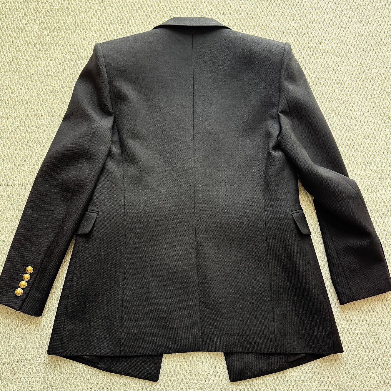 Saint Laurent Paris Saint Laurent Wool Double-Breasted Blazer F34 Size XS / US 0-2 / IT 36-38 - 2 Thumbnail