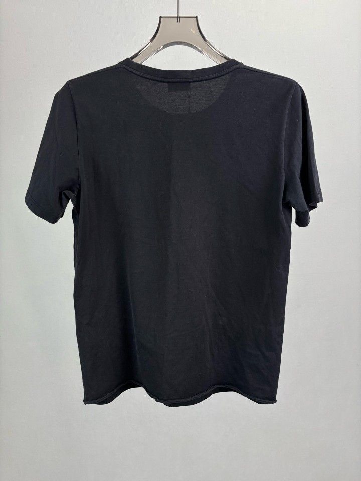Saint Laurent Paris Saint Laurent Small Logo T-Shirt Black Size M Size US M / EU 48-50 / 2 - 2 Thumbnail