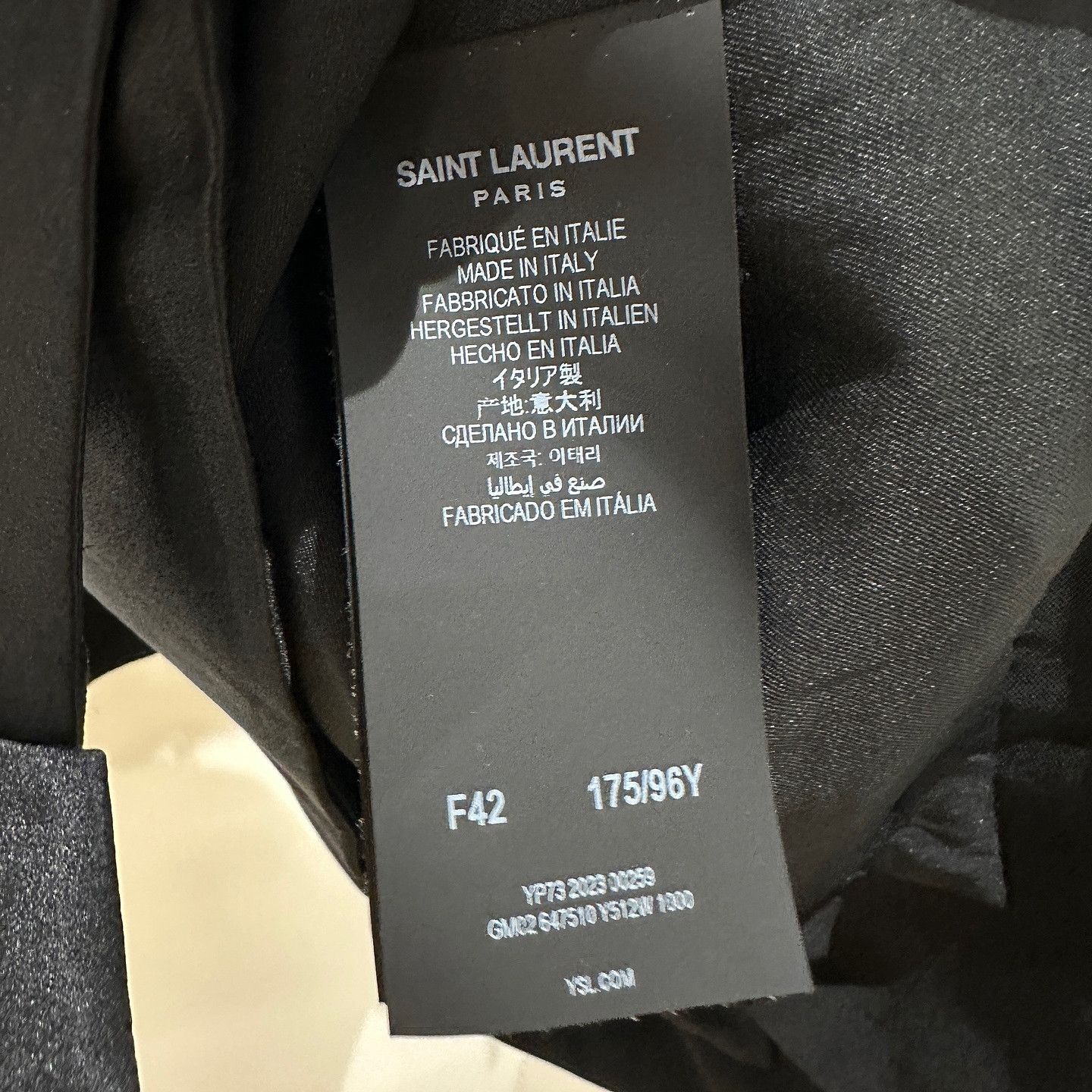 Saint Laurent Paris Saint Laurent Wool Vest Size FR 42 Size M / US 6-8 / IT 42-44 - 4 Thumbnail