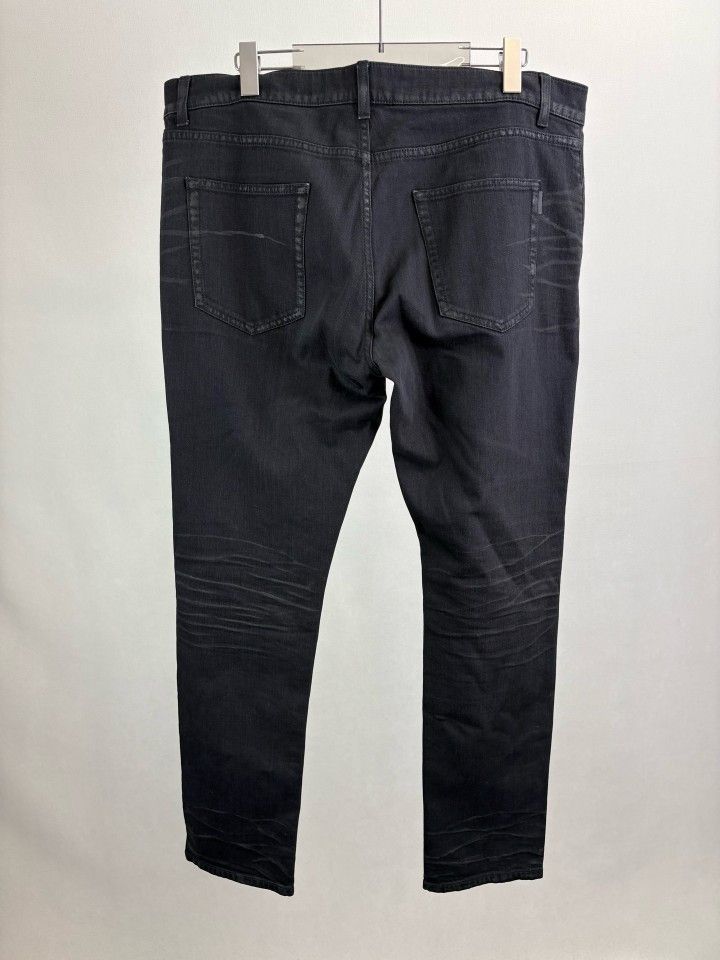 Saint Laurent Paris Saint Laurent Water Wave Denim Jeans US 36 Size US 36 / EU 52 - 2 Thumbnail