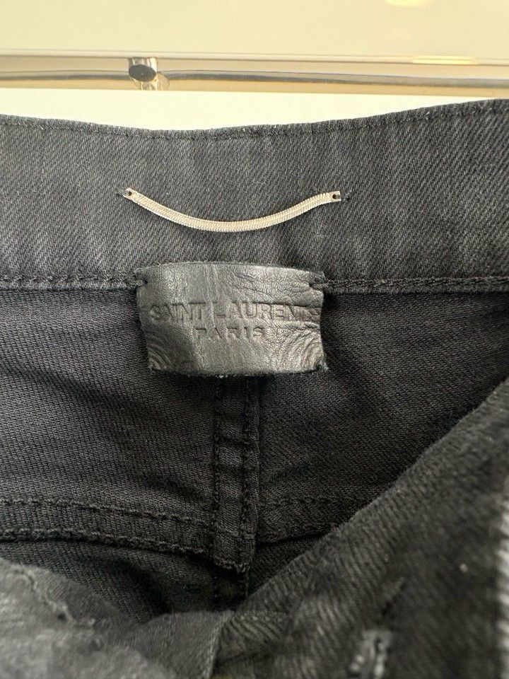 Saint Laurent Paris Saint Laurent Water Wave Denim Jeans US 36 Size US 36 / EU 52 - 3 Thumbnail