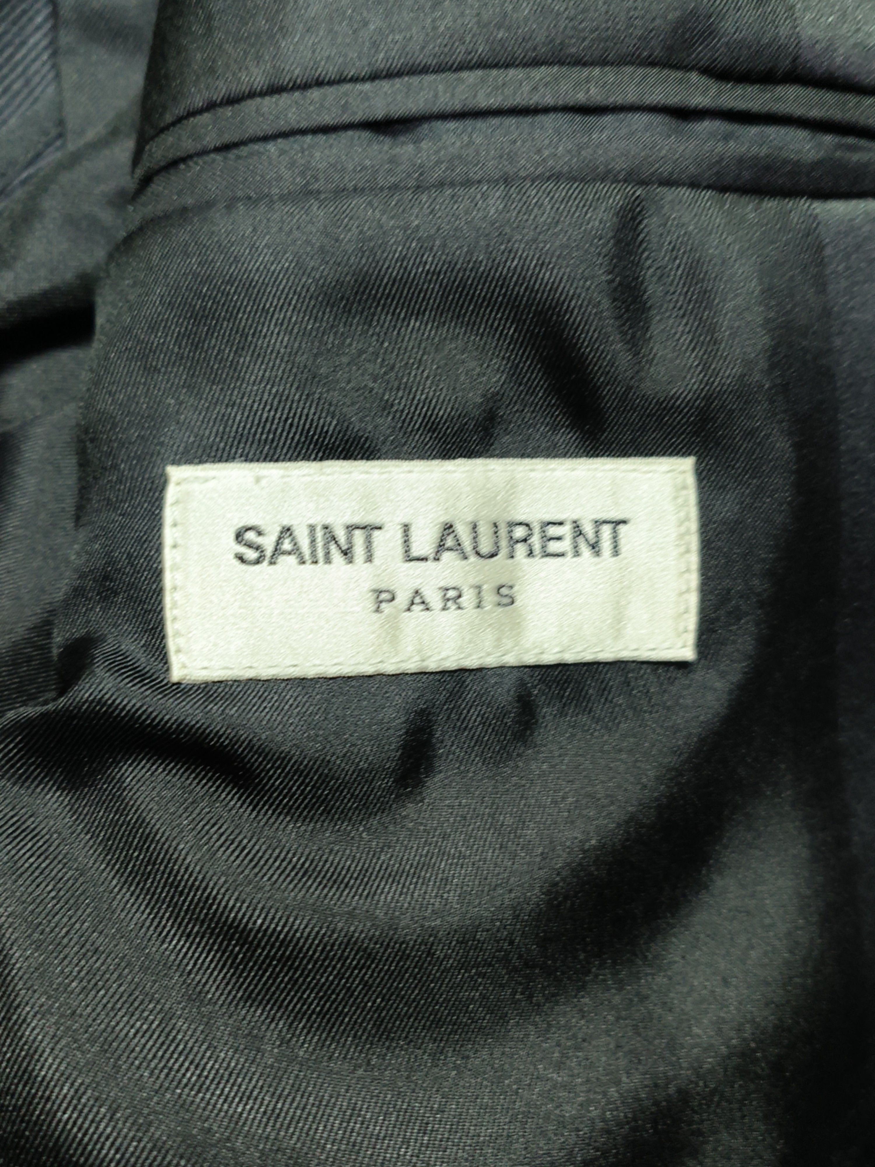 Saint Laurent Paris Saint Laurent Single Button Blazer Size 34R Size 34R - 3 Thumbnail
