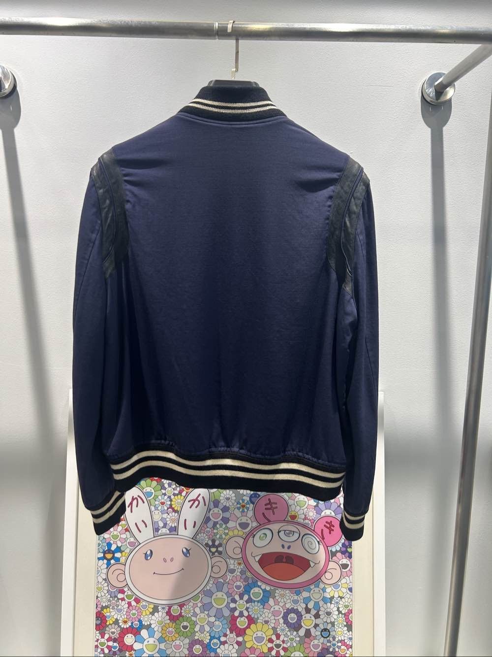 Saint Laurent Paris Saint Laurent Leather Varsity Jacket Size L Size US L / EU 52-54 / 3 - 2 Thumbnail