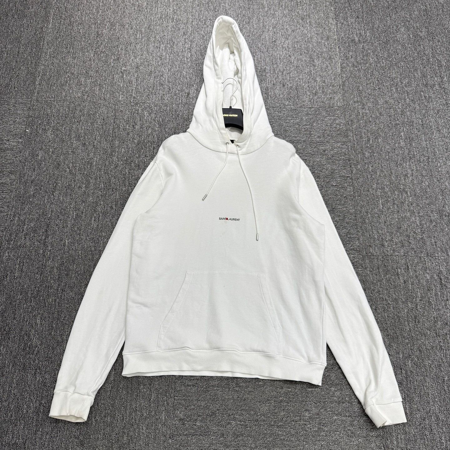 Saint Laurent Paris Saint Laurent Logo Hoodie Size XL Size US XL / EU 56 / 4 - 5 Thumbnail