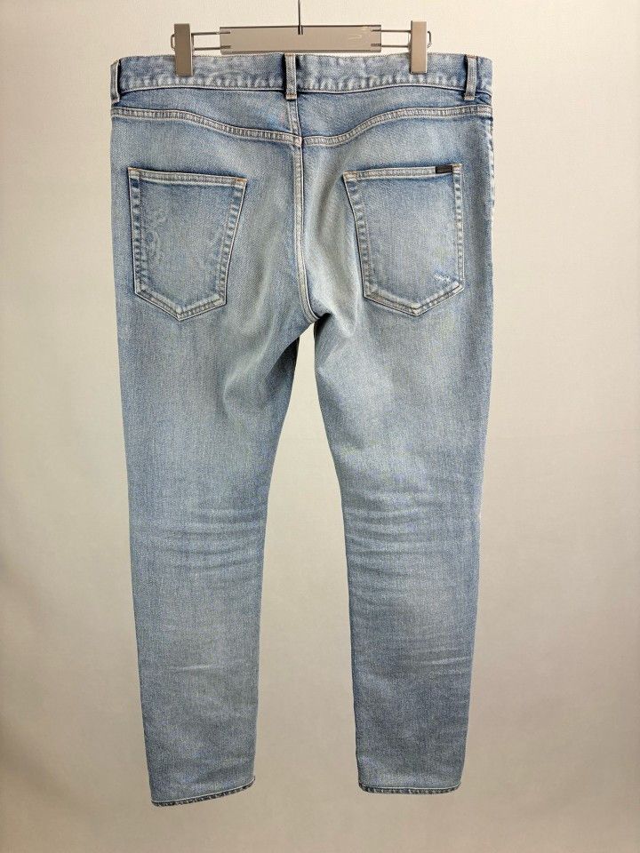 Saint Laurent Paris Saint Laurent Distressed Jeans Size 36 Size US 36 / EU 52 - 2 Thumbnail