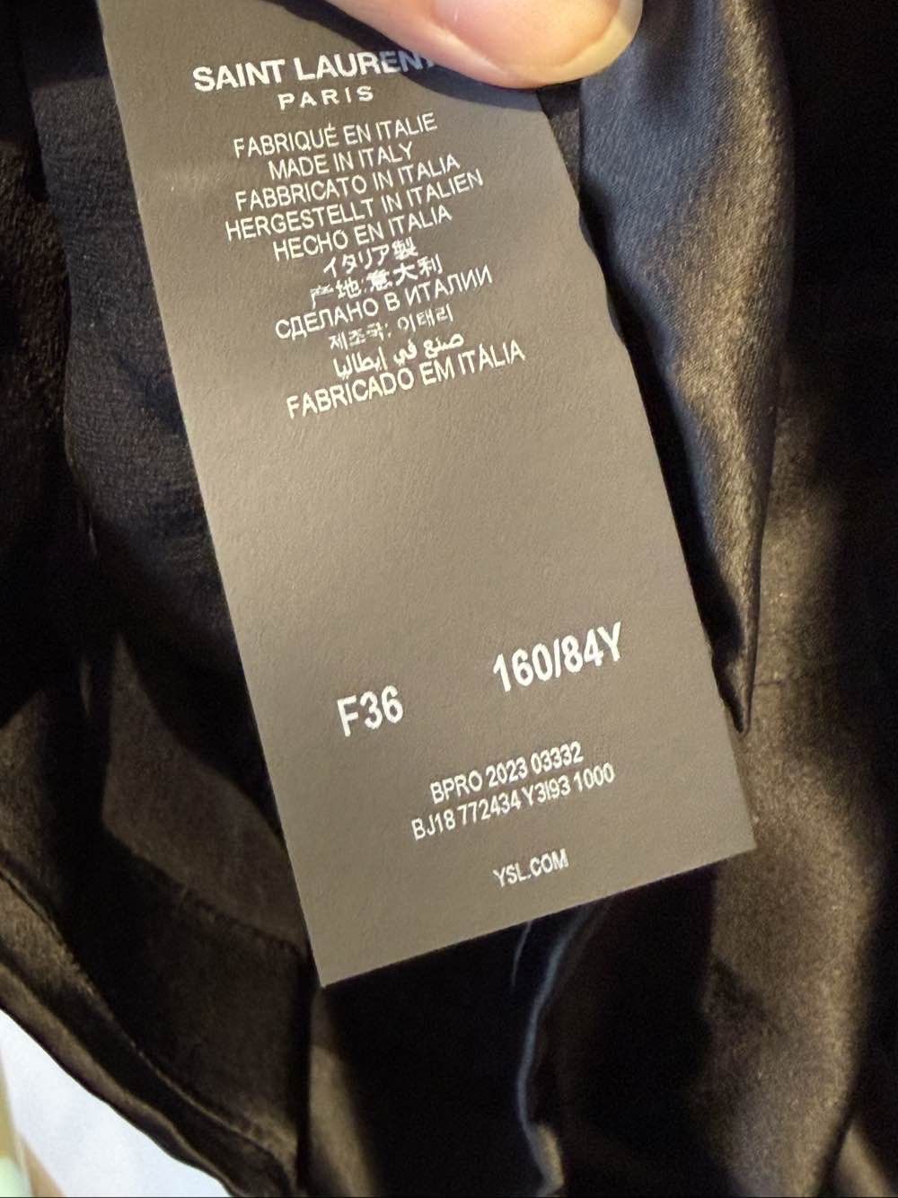 Saint Laurent Paris Saint Laurent Black Sleeveless Tank Top F36 Size XS / US 0-2 / IT 36-38 - 4 Thumbnail