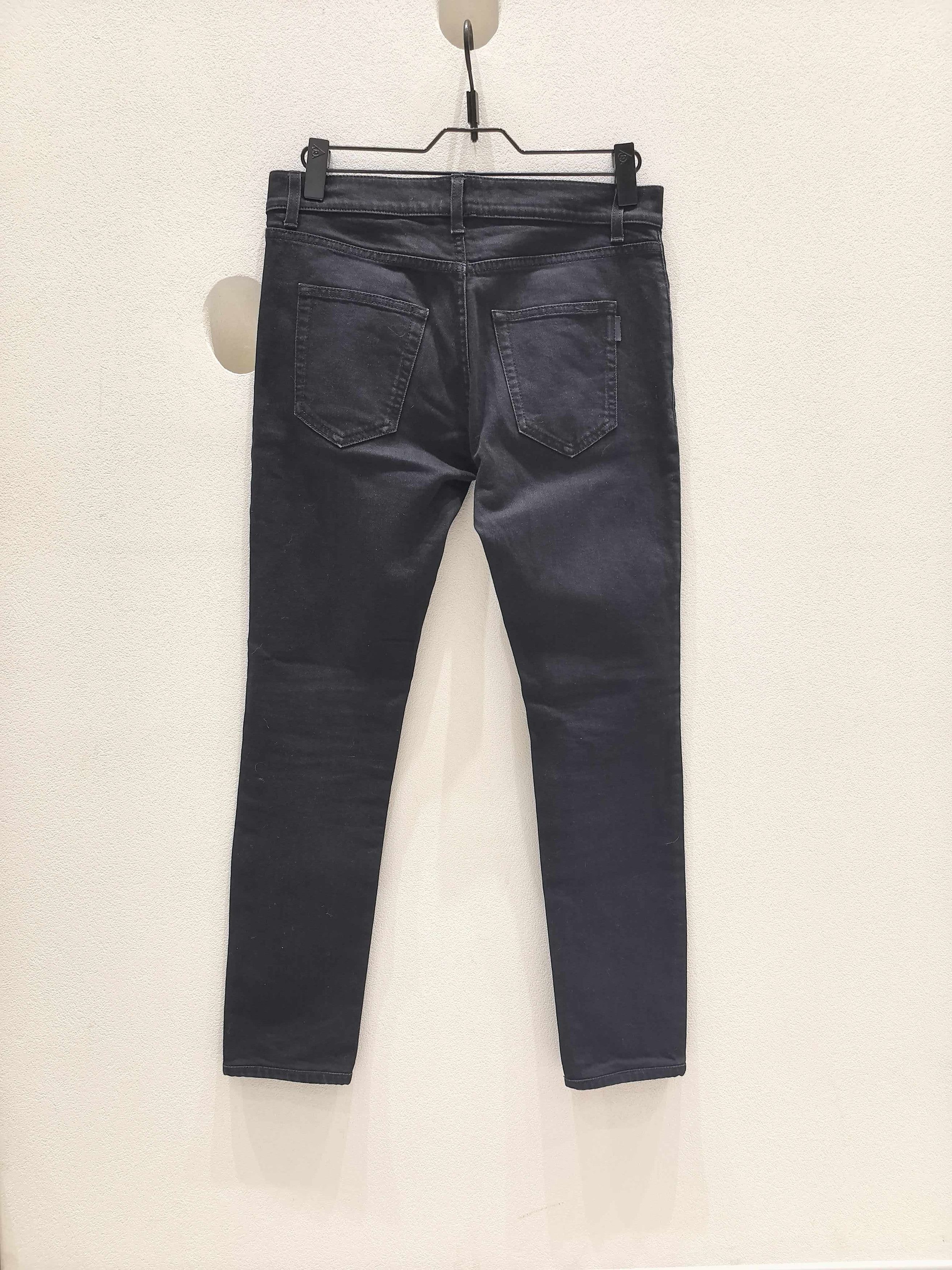 Saint Laurent Paris Saint Laurent Distressed Denim Jeans Size 30 Size US 30 / EU 46 - 2 Thumbnail