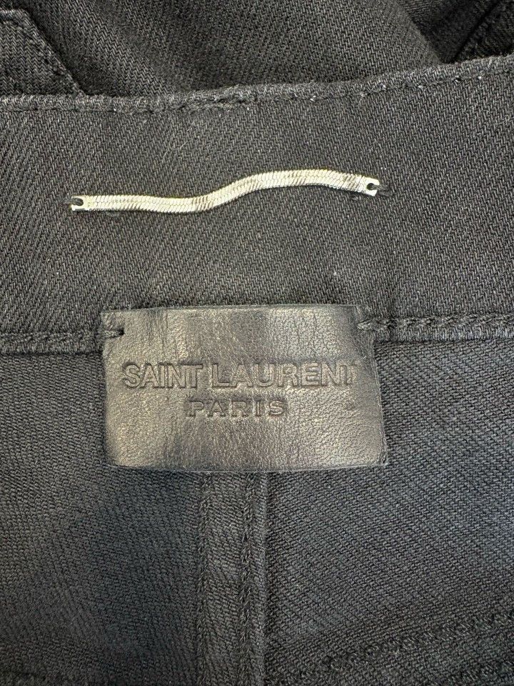 Saint Laurent Paris Saint Laurent Black Denim Jeans Size 36 Size US 36 / EU 52 - 3 Thumbnail