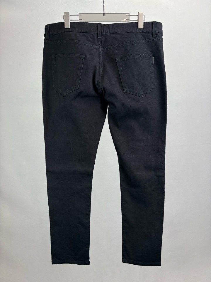 Saint Laurent Paris Saint Laurent Black Denim Jeans Size 36 Size US 36 / EU 52 - 2 Thumbnail