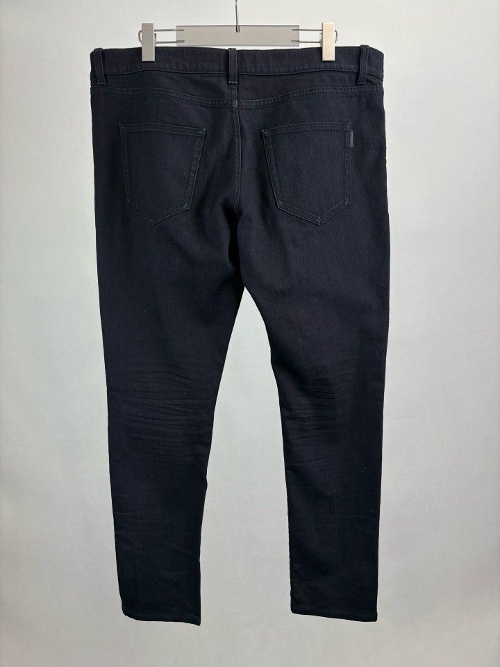 Saint Laurent Paris Saint Laurent Black Denim Jeans Size 36 Size US 36 / EU 52 - 2 Thumbnail