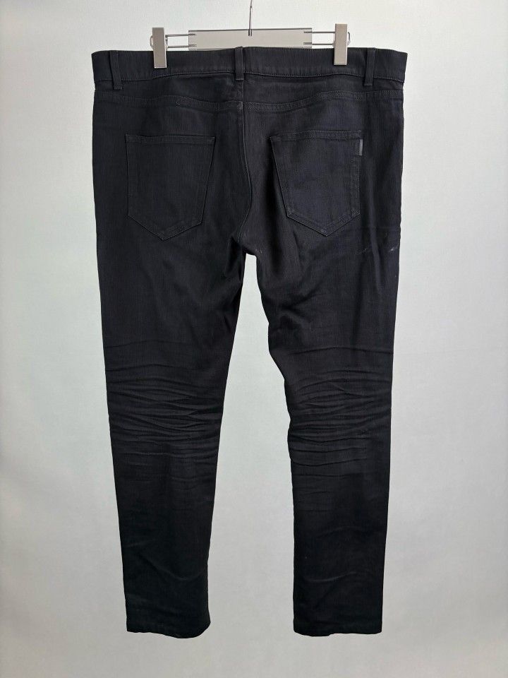 Saint Laurent Paris Saint Laurent Black Denim Jeans Size 36 Size US 36 / EU 52 - 2 Thumbnail