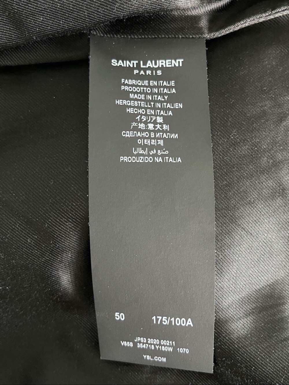 Saint Laurent Paris Saint Laurent Varsity Jacket Size 50 Size US M / EU 48-50 / 2 - 4 Thumbnail