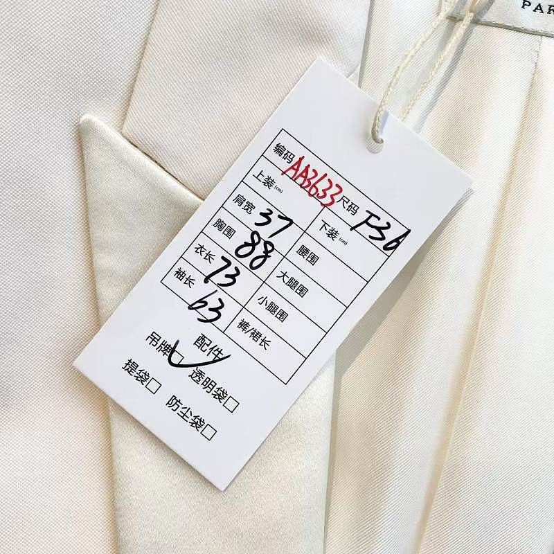 Saint Laurent Paris Saint Laurent White Single Button Blazer Size 36 Size XS / US 0-2 / IT 36-38 - 7 Thumbnail