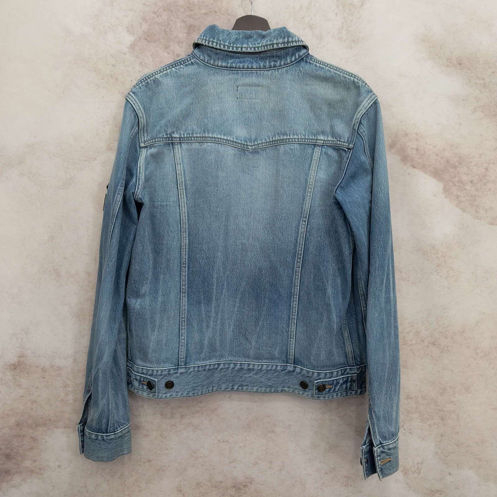 Saint Laurent Paris Saint Laurent Blue Denim Jacket Size L Size US L / EU 52-54 / 3 - 2 Thumbnail