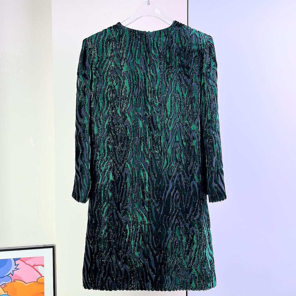 Saint Laurent Paris Saint Laurent Animal Pattern Dress Size 36 Size XS / US 0-2 / IT 36-38 - 2 Thumbnail