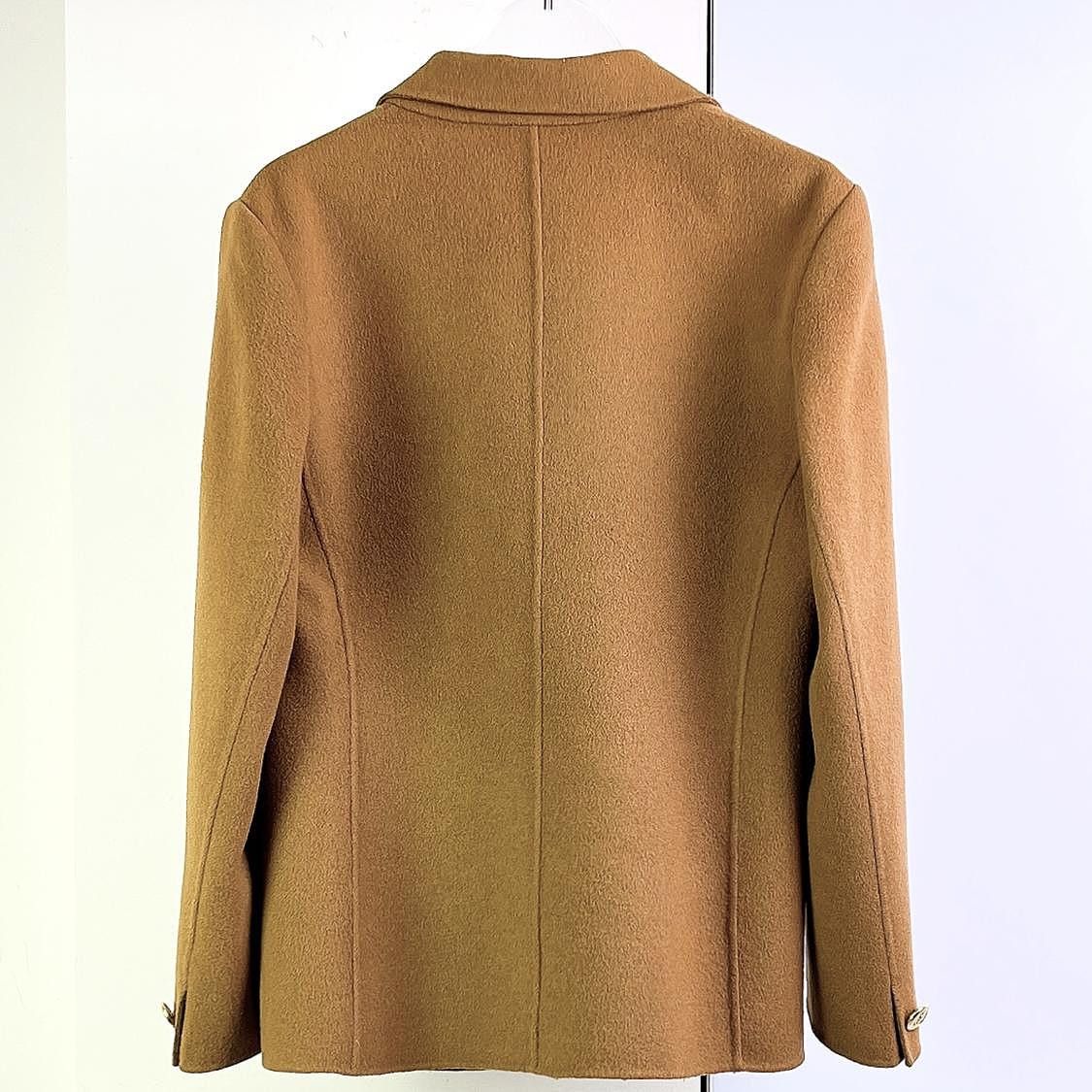 Saint Laurent Paris Saint Laurent Wool Double Breasted Coat Size M Size M / US 6-8 / IT 42-44 - 2 Thumbnail