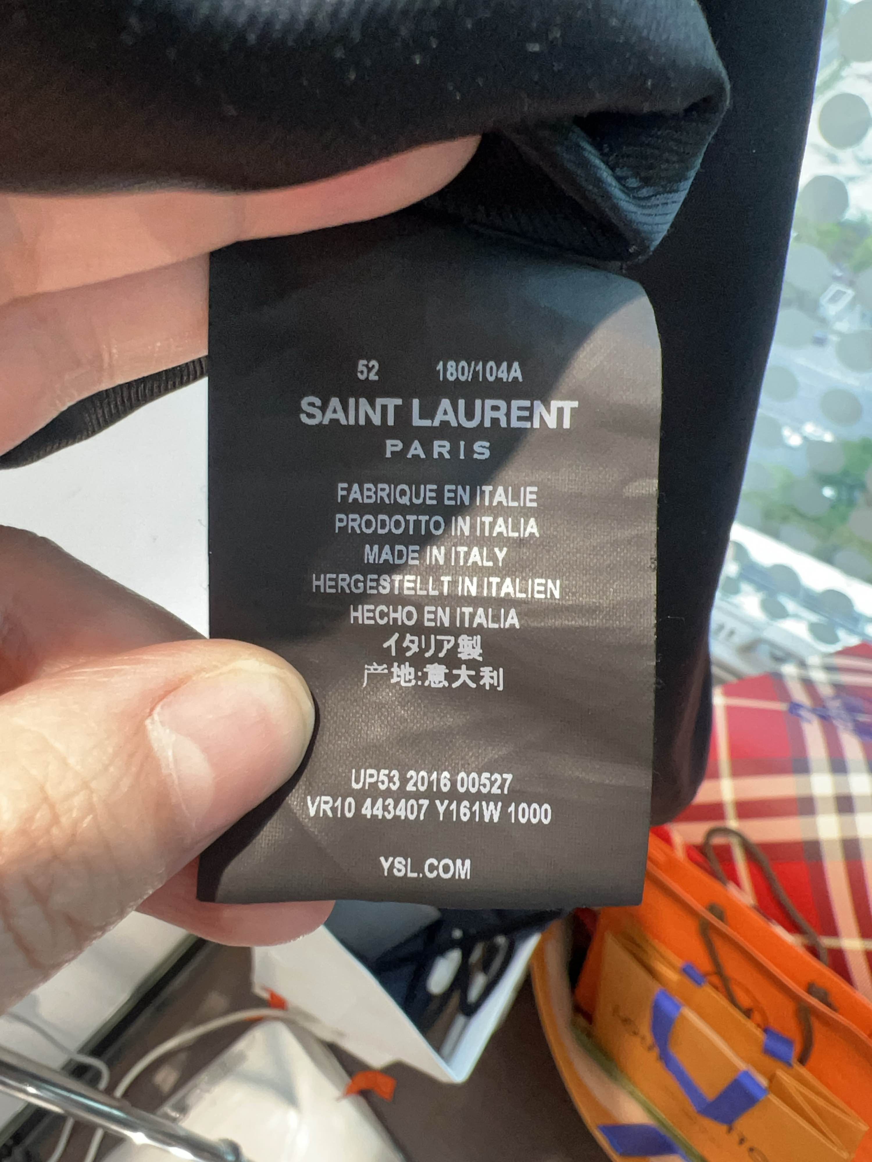Saint Laurent Paris Saint Laurent Hollywood Palladium Star Bomber Jacket 52 Size US L / EU 52-54 / 3 - 4 Thumbnail