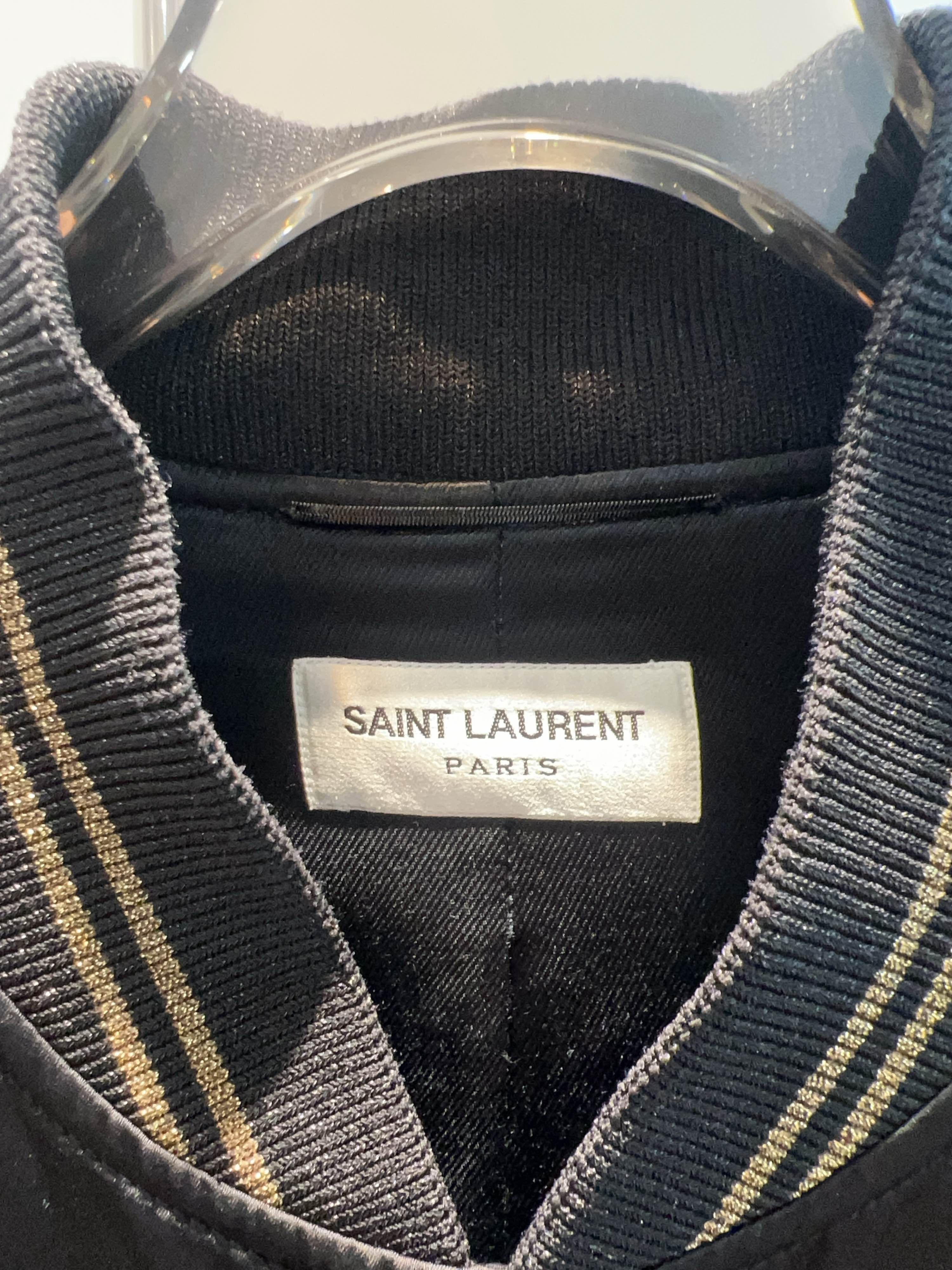 Saint Laurent Paris Saint Laurent Hollywood Palladium Star Bomber Jacket 52 Size US L / EU 52-54 / 3 - 3 Thumbnail