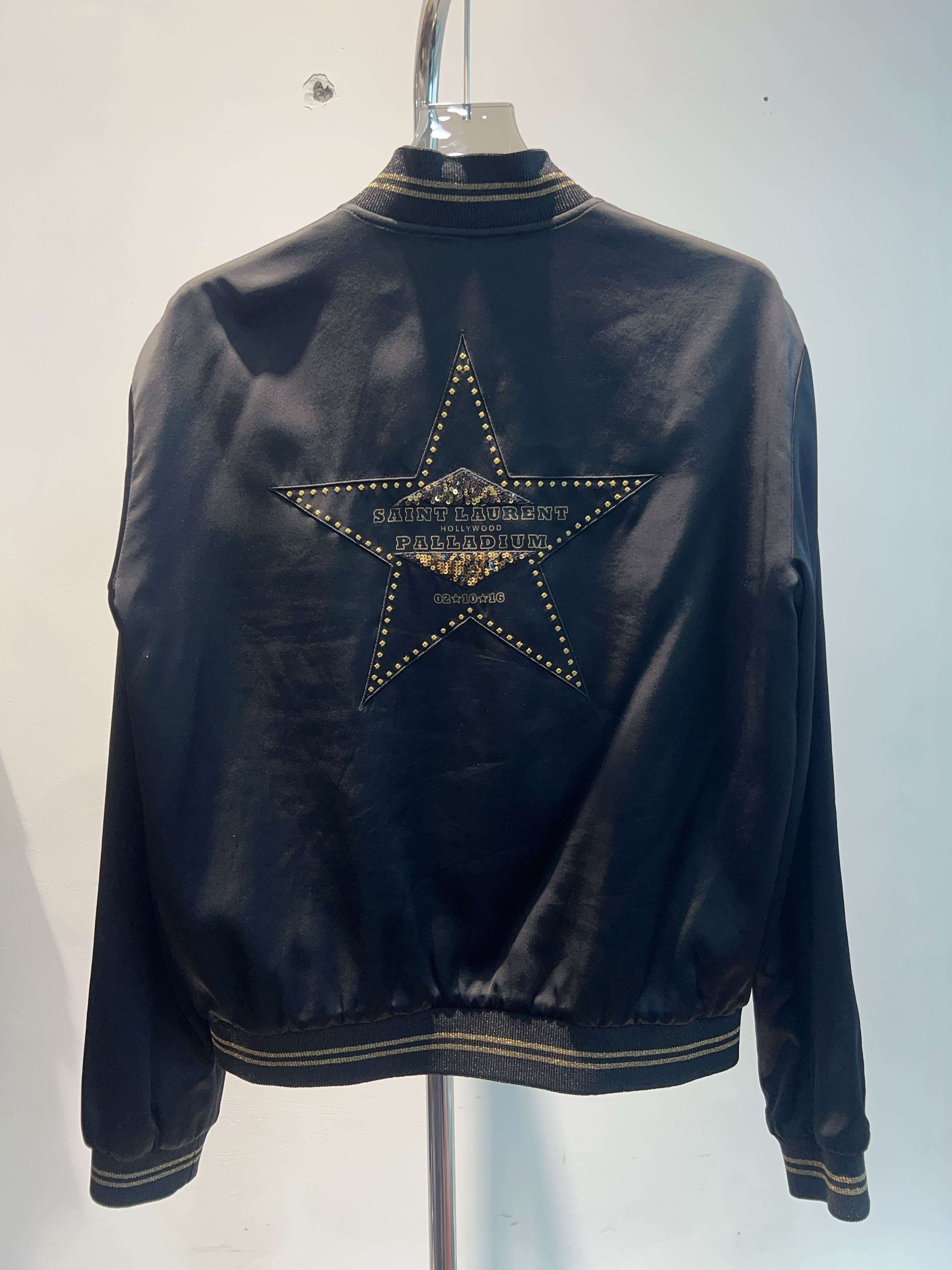 Saint Laurent Paris Saint Laurent Hollywood Palladium Star Bomber Jacket 52 Size US L / EU 52-54 / 3 - 2 Thumbnail