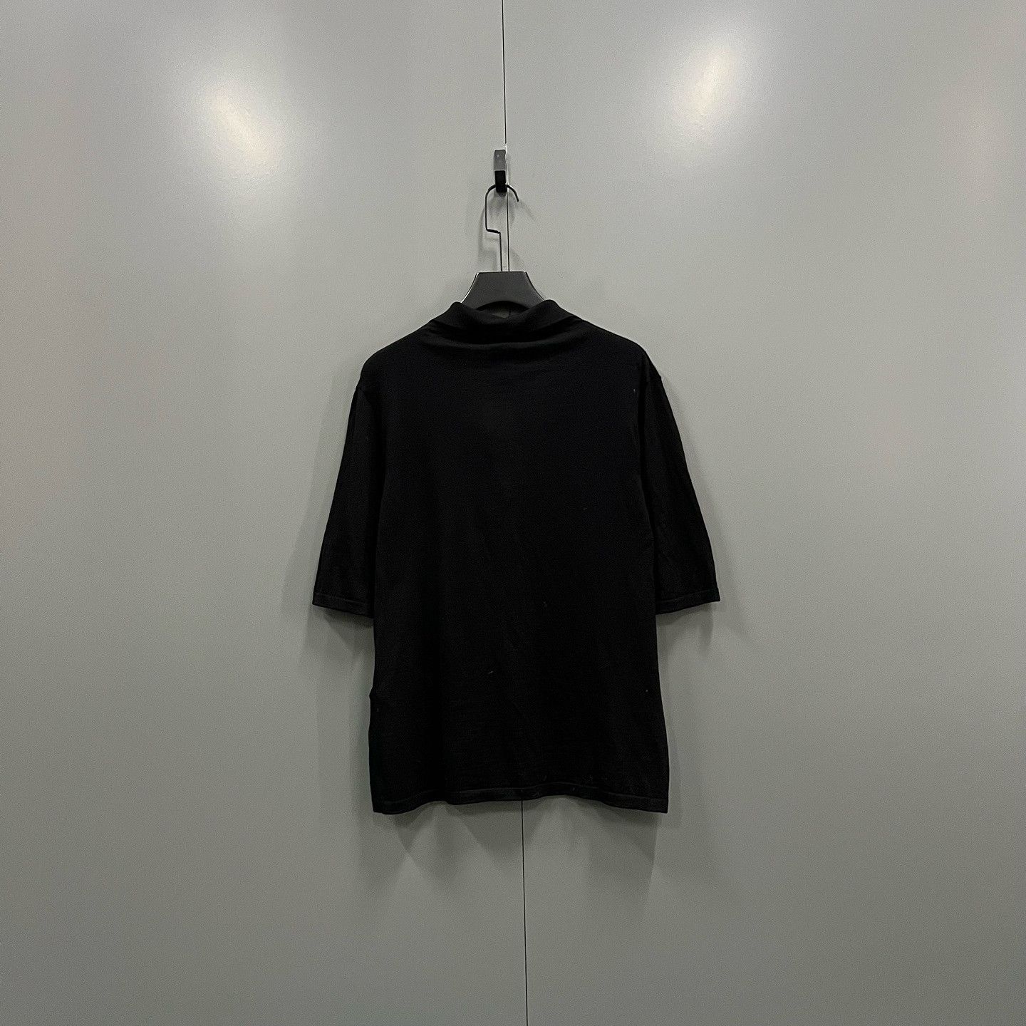 Saint Laurent Paris Saint Laurent Black Polo Shirt Size L Size US L / EU 52-54 / 3 - 2 Thumbnail