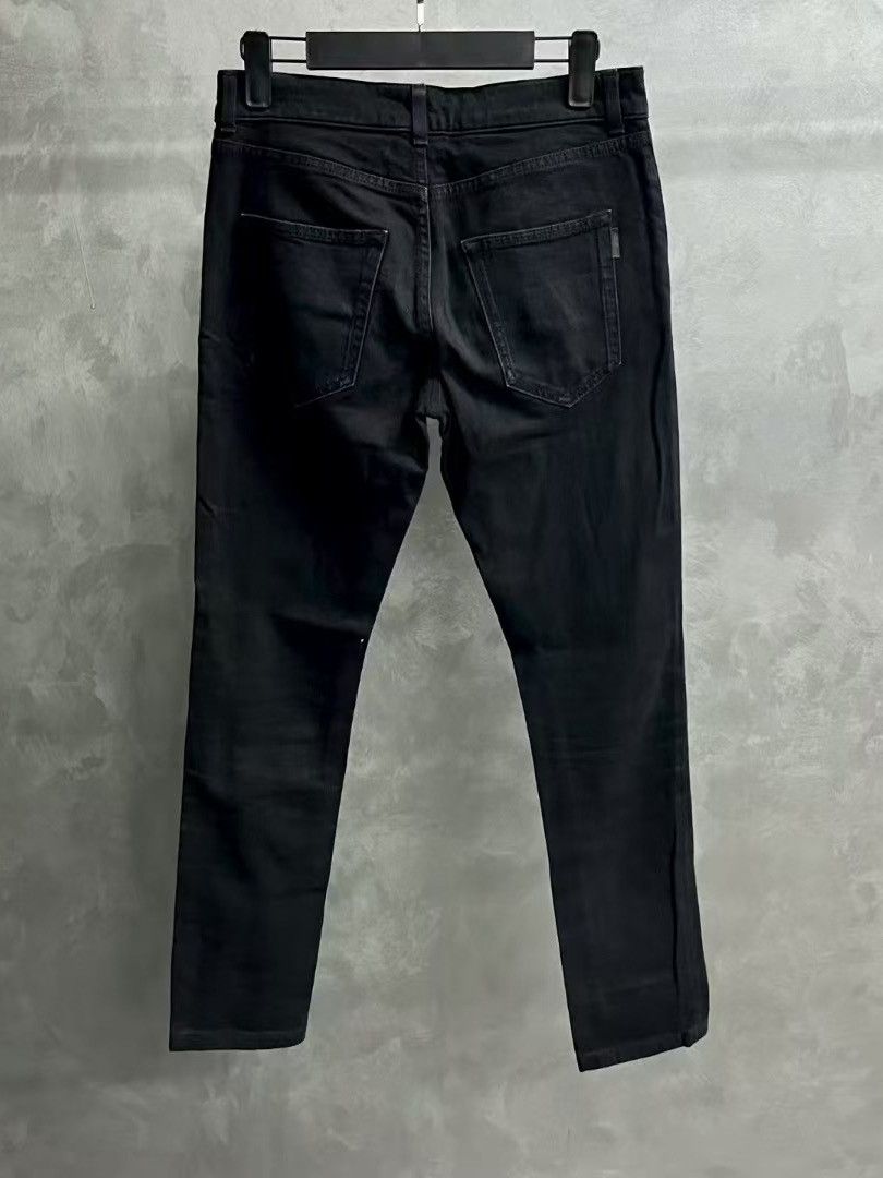 Saint Laurent Paris Saint Laurent Black Jeans Size 28 Size US 28 / EU 44 - 2 Thumbnail