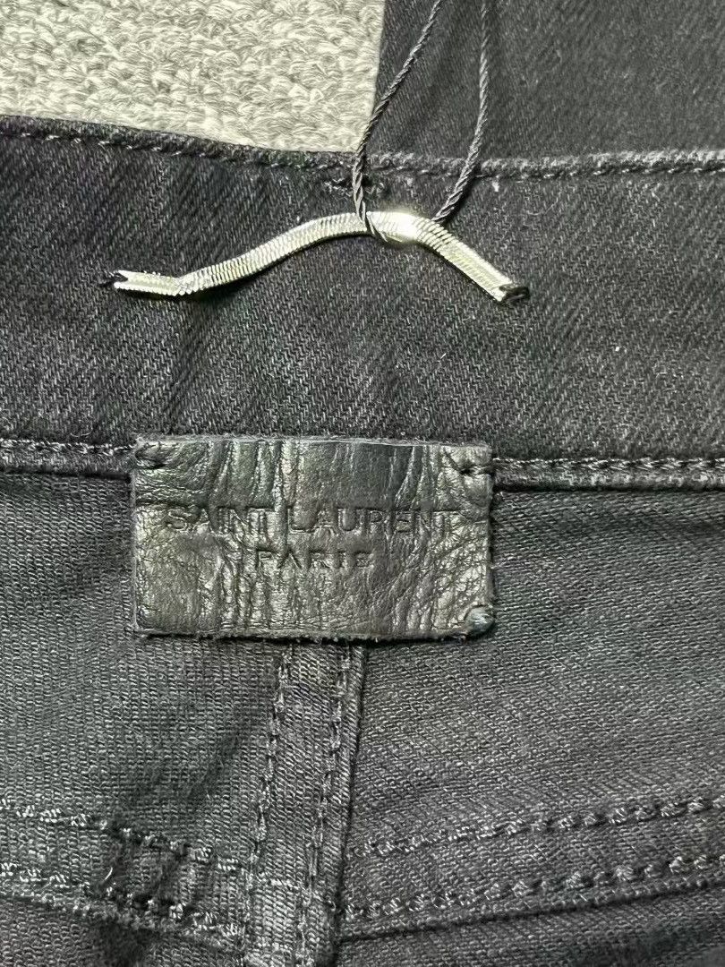 Saint Laurent Paris Saint Laurent Black Jeans Size 28 Size US 28 / EU 44 - 3 Thumbnail