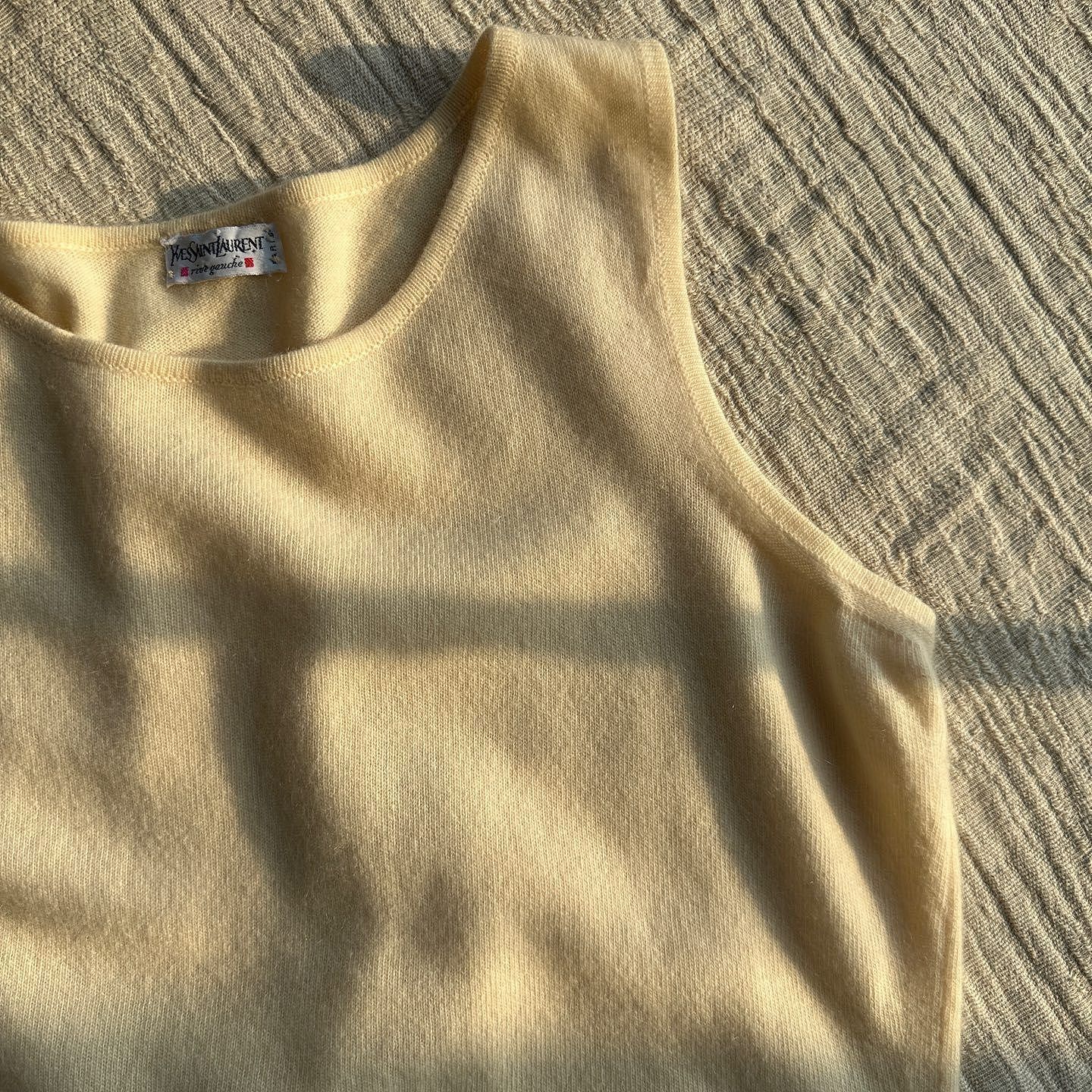Saint Laurent Paris Saint Laurent Cashmere Knit Tank Top Size 40 Size M / US 6-8 / IT 42-44 - 7 Thumbnail