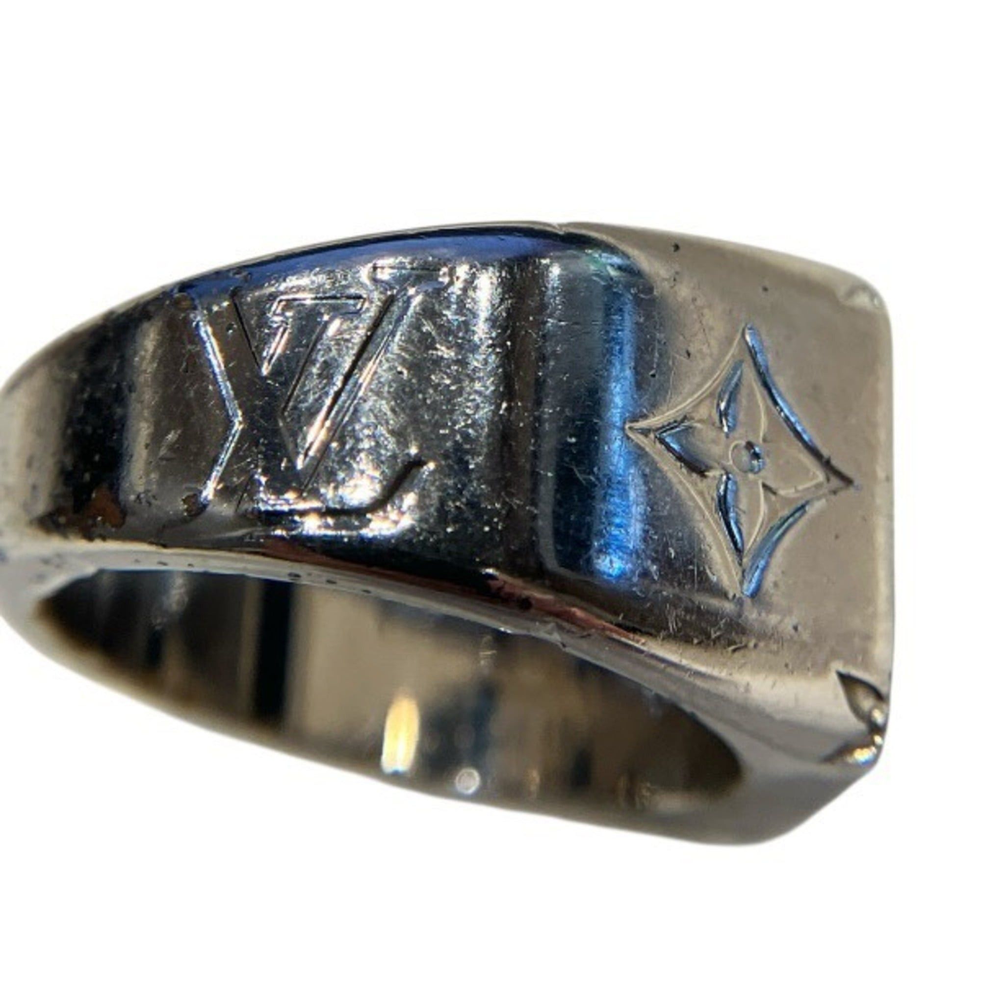 Louis Vuitton Louis Vuitton Signet Ring, Monogram, Size M, M62487, Brand Accessories, Men's & Women's Size ONE SIZE - 8 Thumbnail