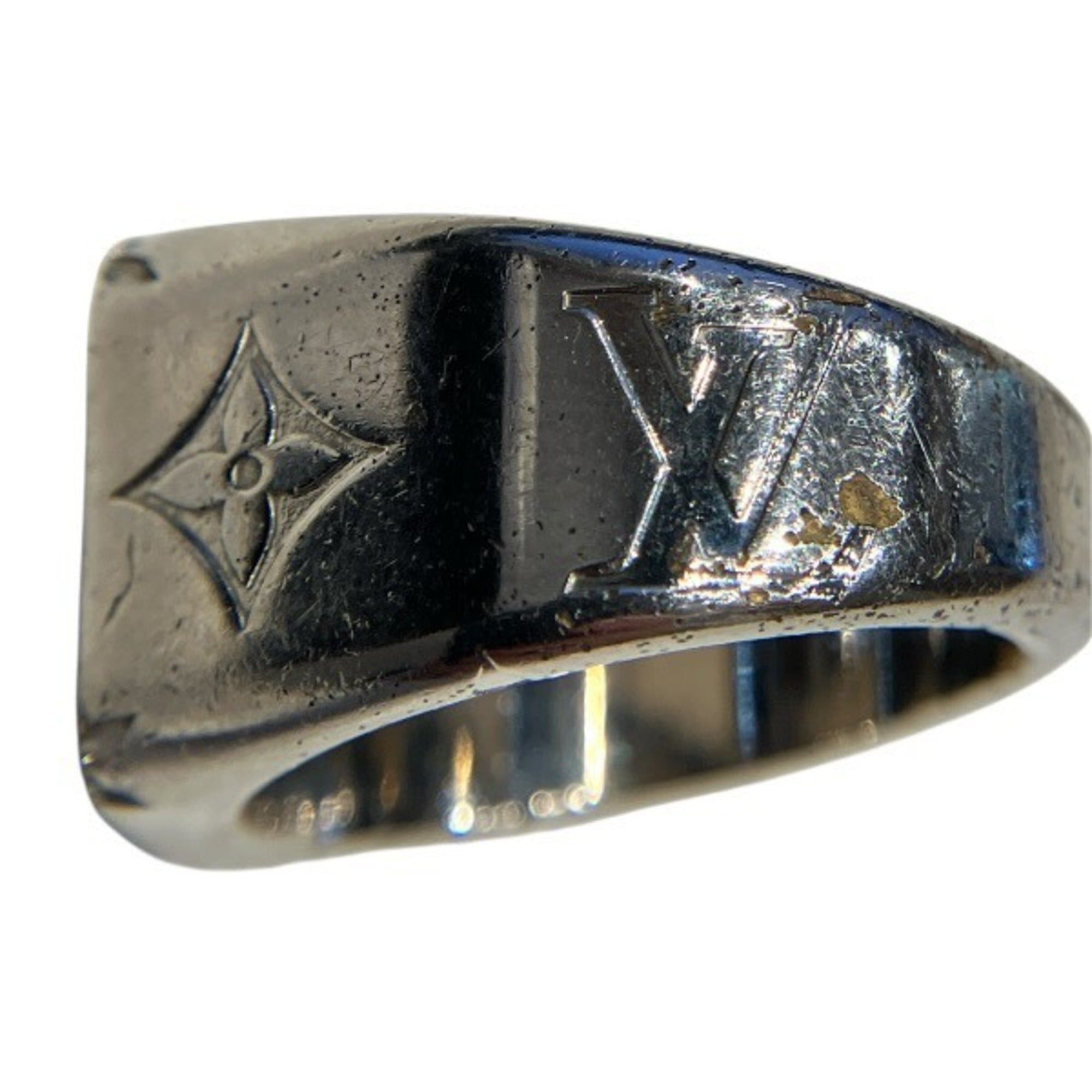 Louis Vuitton Louis Vuitton Signet Ring, Monogram, Size M, M62487, Brand Accessories, Men's & Women's Size ONE SIZE - 9 Thumbnail