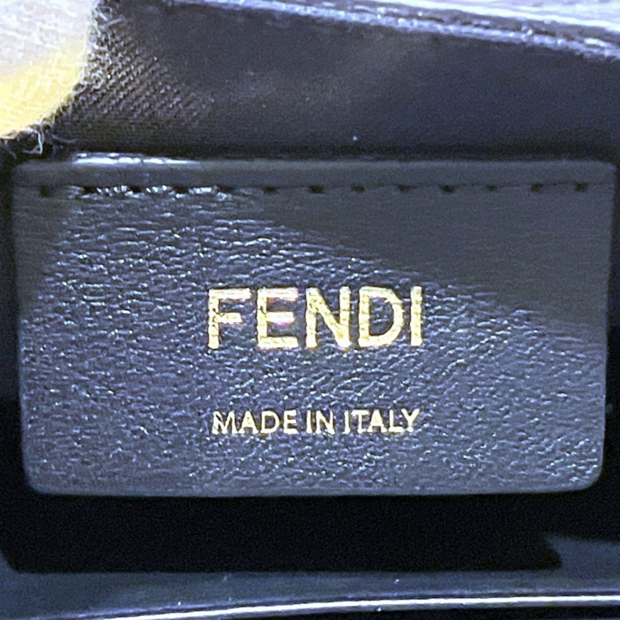Fendi Fendi waist bag F is leather 8BM005 A6CB F13VK Size ONE SIZE - 4 Thumbnail