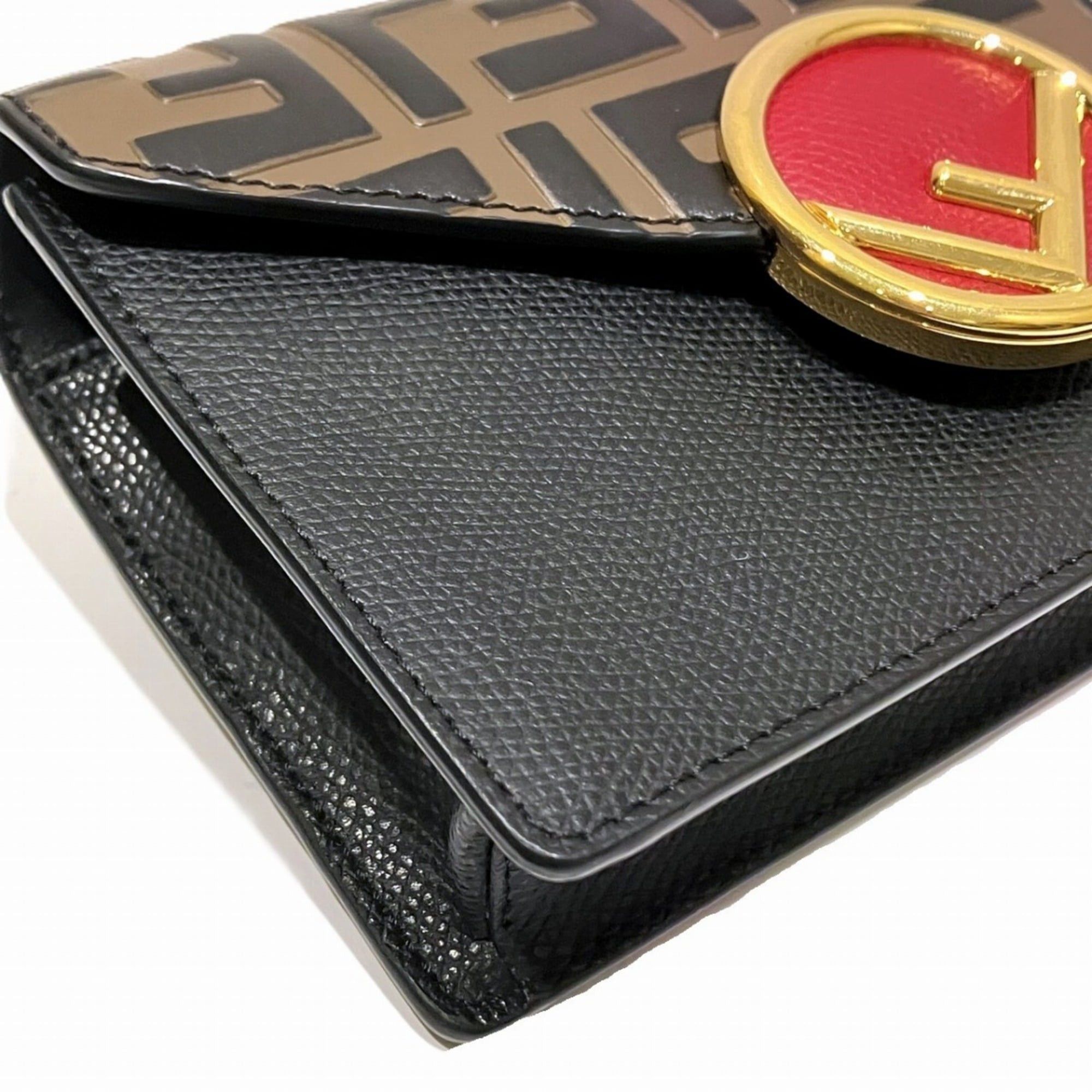 Fendi Fendi waist bag F is leather 8BM005 A6CB F13VK Size ONE SIZE - 7 Thumbnail