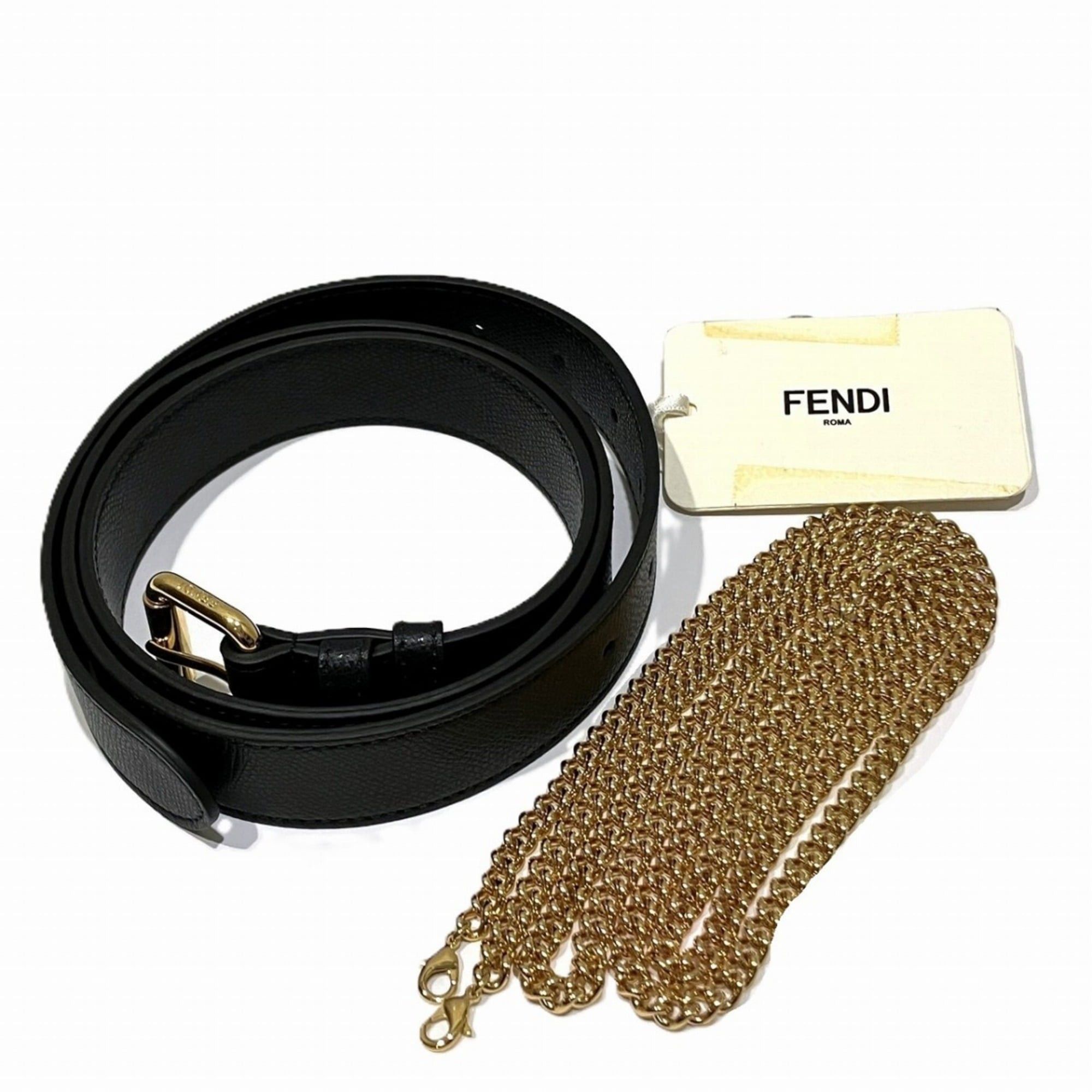 Fendi Fendi waist bag F is leather 8BM005 A6CB F13VK Size ONE SIZE - 5 Thumbnail