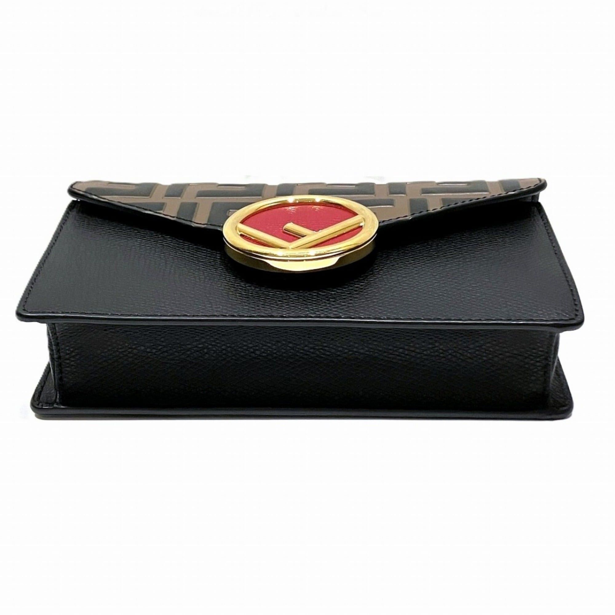 Fendi Fendi waist bag F is leather 8BM005 A6CB F13VK Size ONE SIZE - 3 Thumbnail
