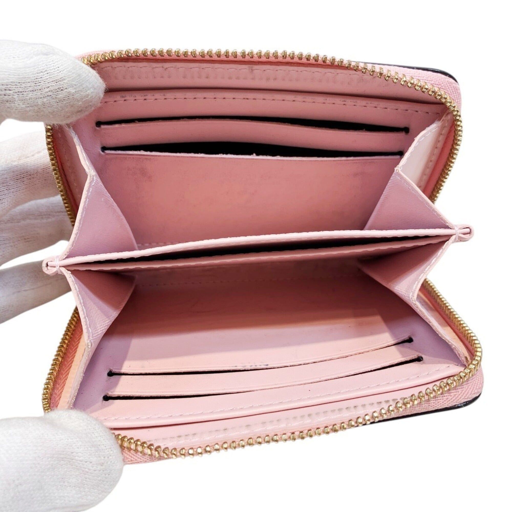 Louis Vuitton Louis Vuitton Zippy Coin Purse Wallet/Coin Case Vernis Valentine's Day Limited Edition Enamel M81143 Size ONE SIZE - 3 Thumbnail