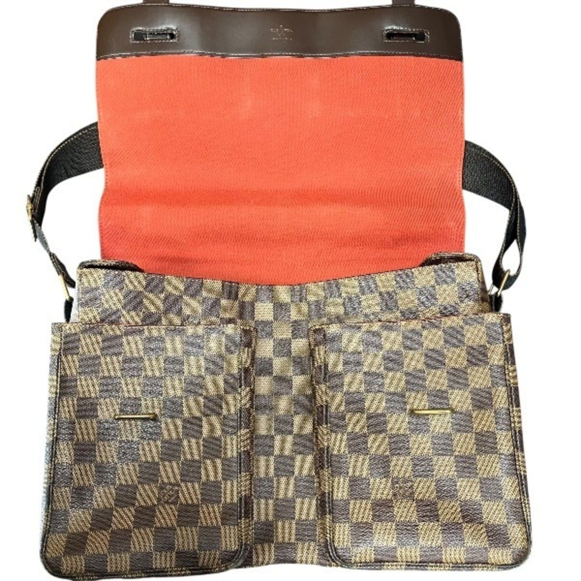Louis Vuitton Louis Vuitton Damier Broadway N42270 2-Way Handbag/Shoulder Bag (Men's/Women's) Size ONE SIZE - 6 Thumbnail