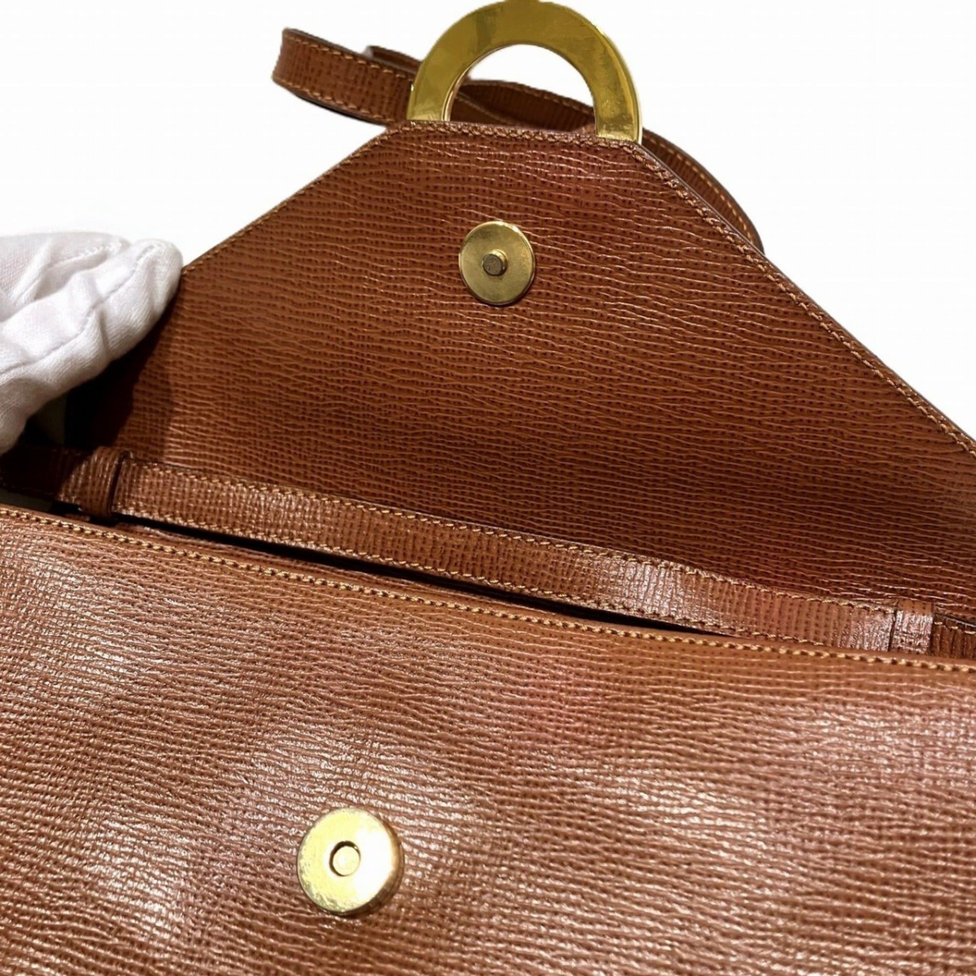 Celine Celine Shoulder Bag Leather Size ONE SIZE - 9 Thumbnail