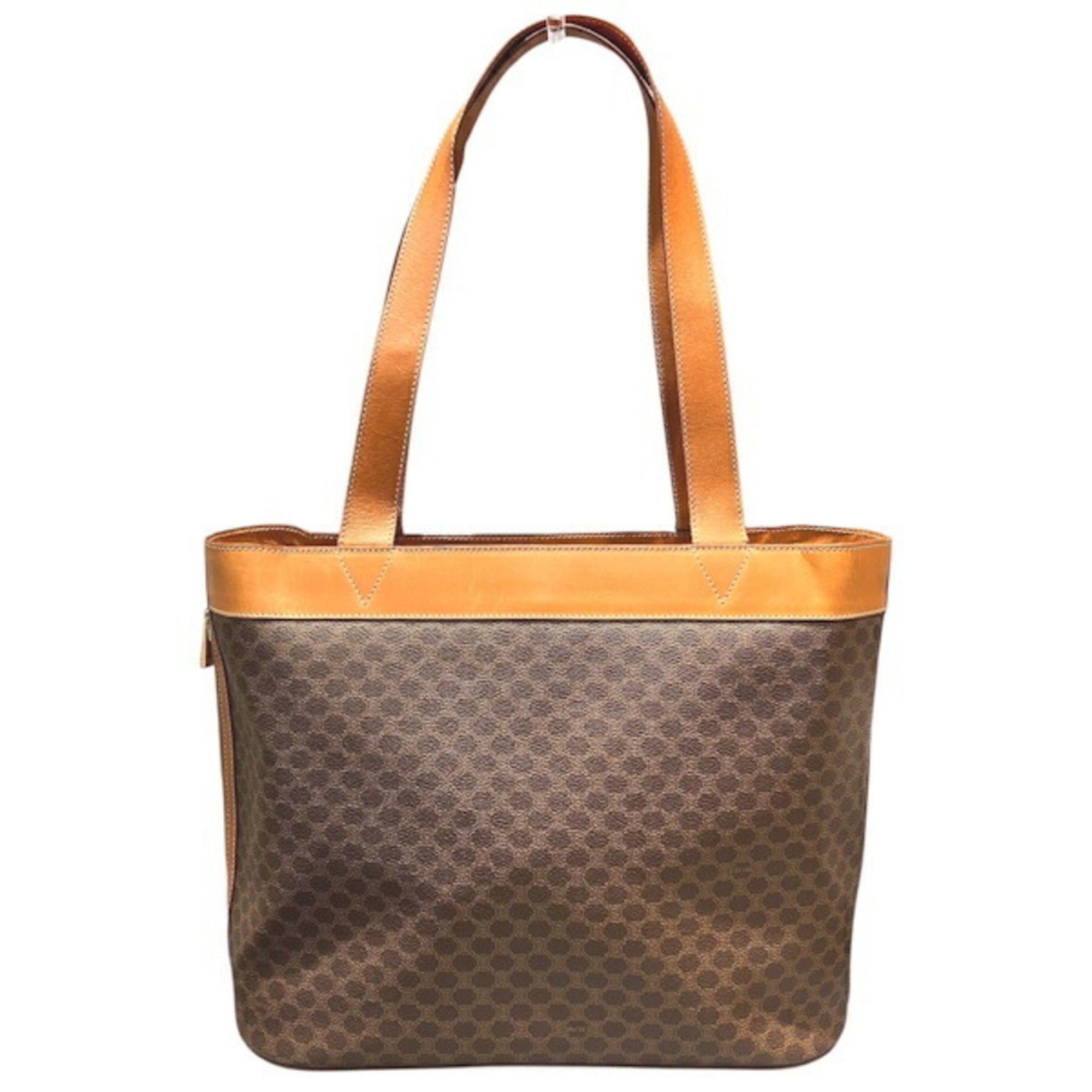 Celine Celine Macadam Brown Handbag Tote Bag for Women Size ONE SIZE - 2 Thumbnail