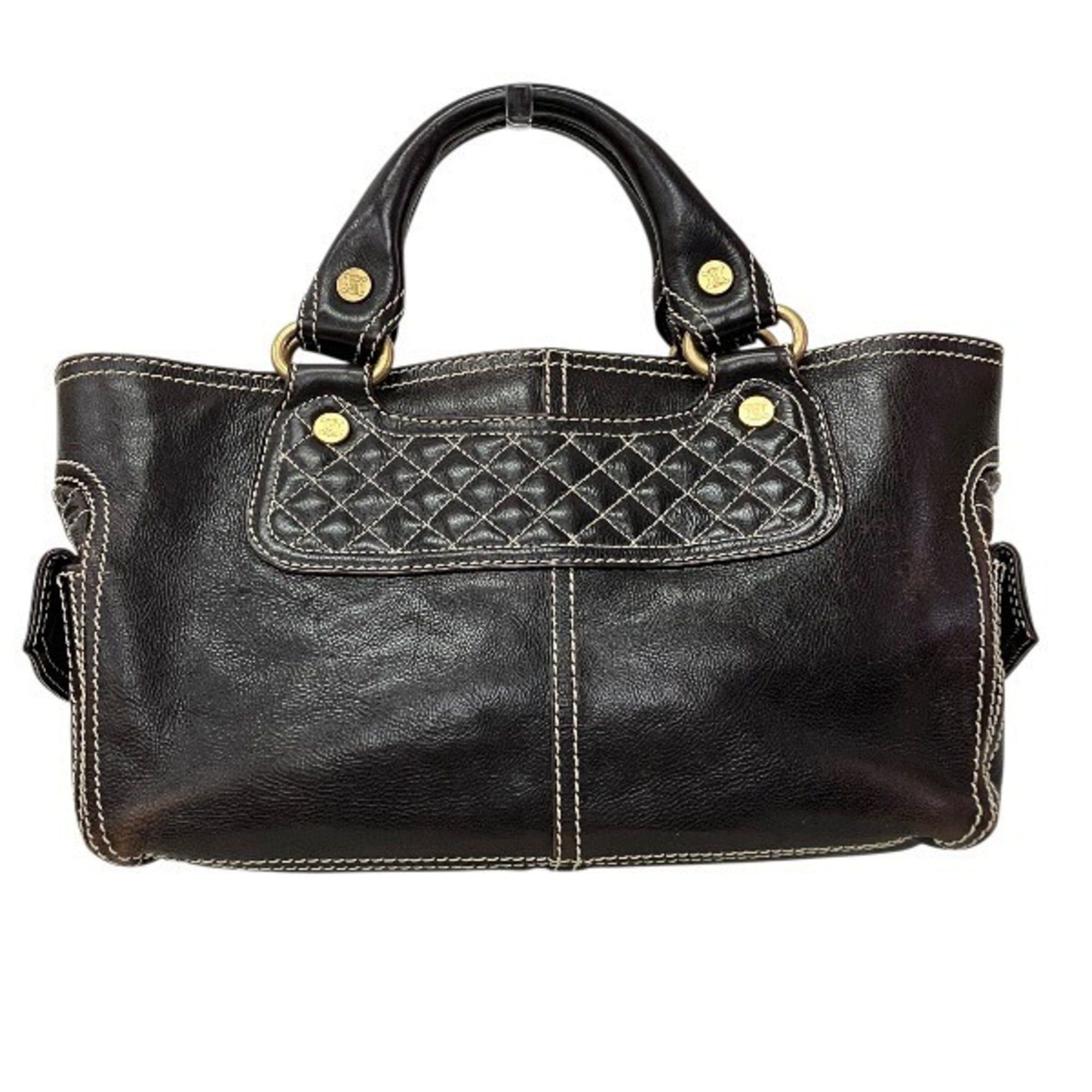 Celine Celine Black Boogie Bag Handbag Women's Size ONE SIZE - 2 Thumbnail