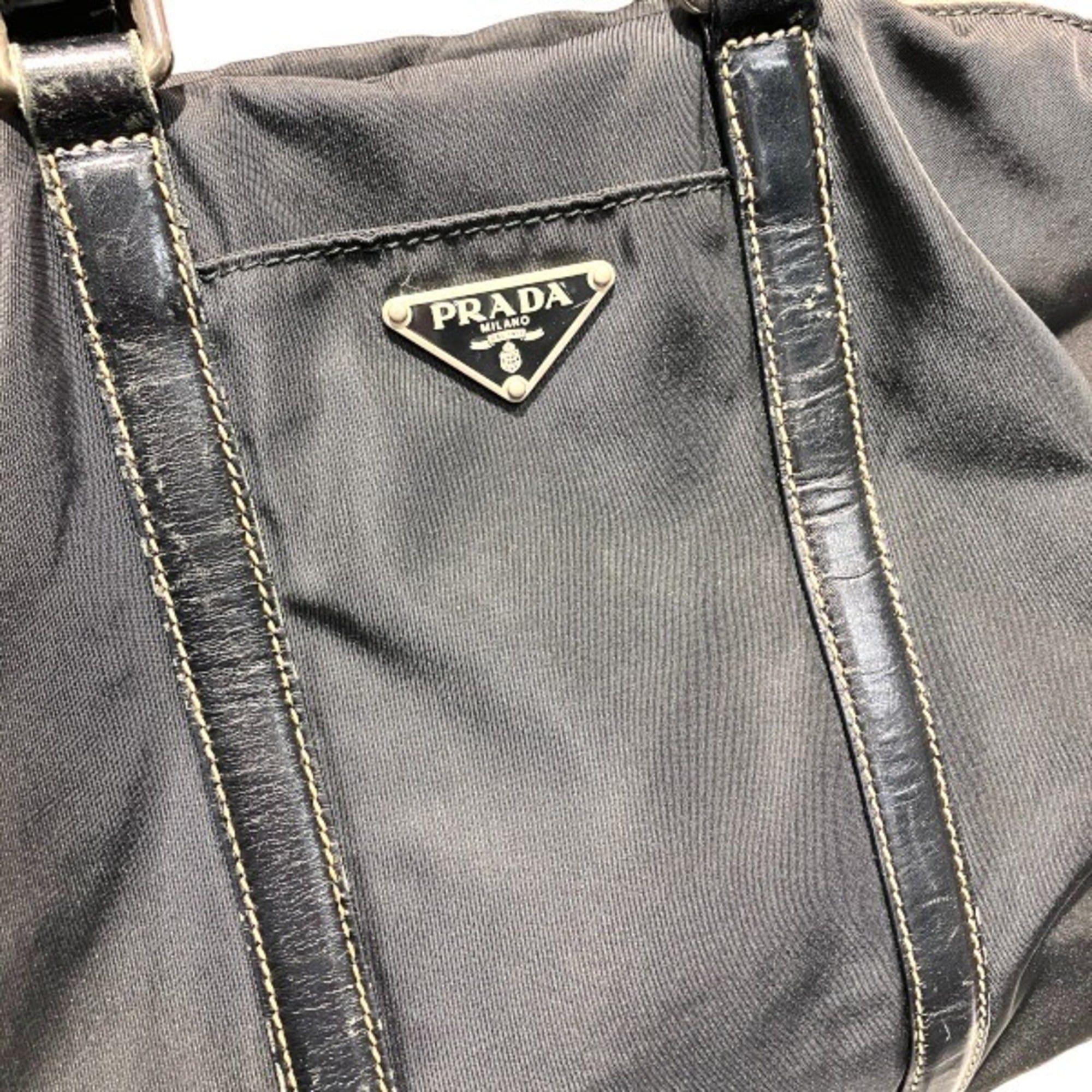 Prada Prada Tessuto Nylon Leather Handbag for Women Size ONE SIZE - 6 Thumbnail