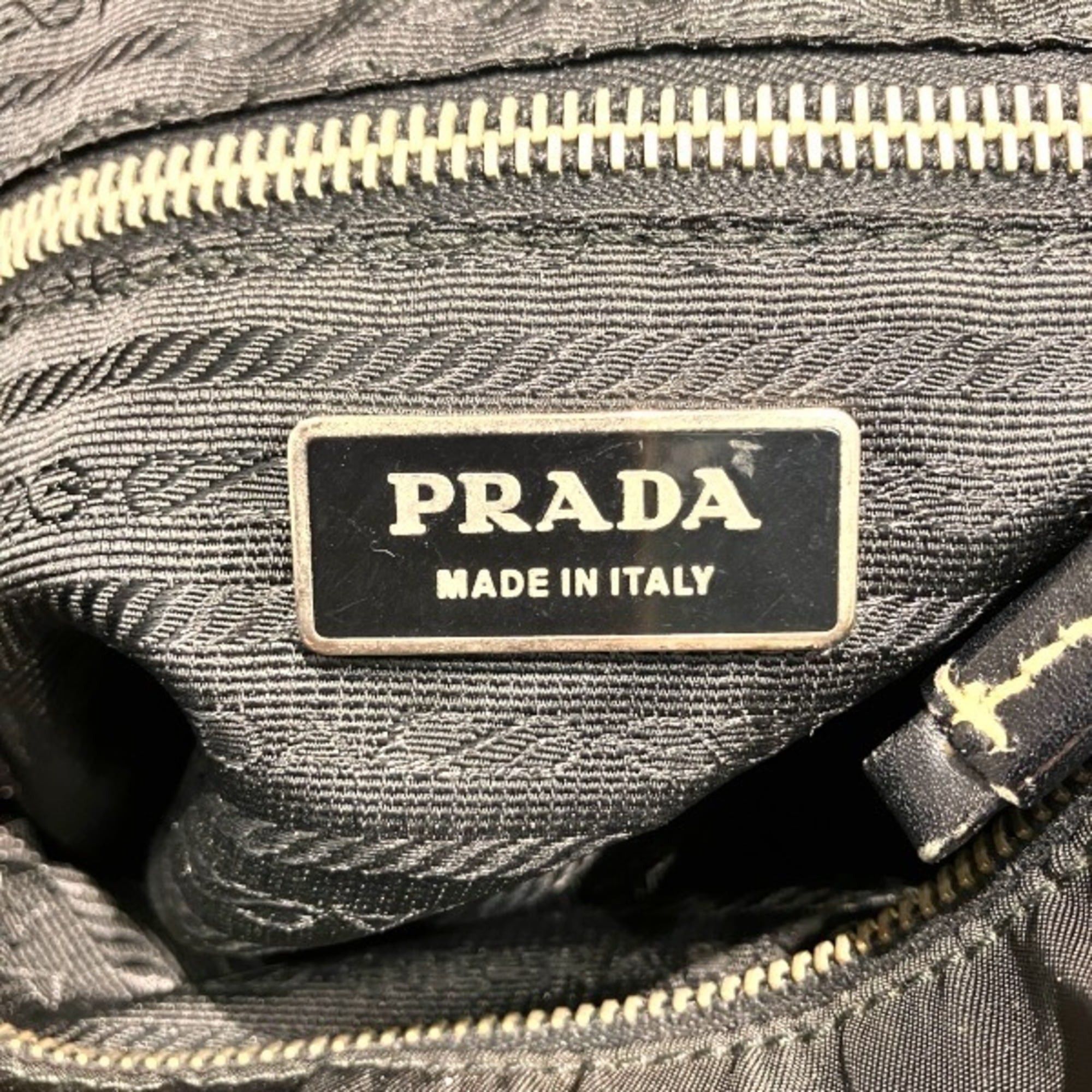 Prada Prada Tessuto Nylon Leather Handbag for Women Size ONE SIZE - 4 Thumbnail