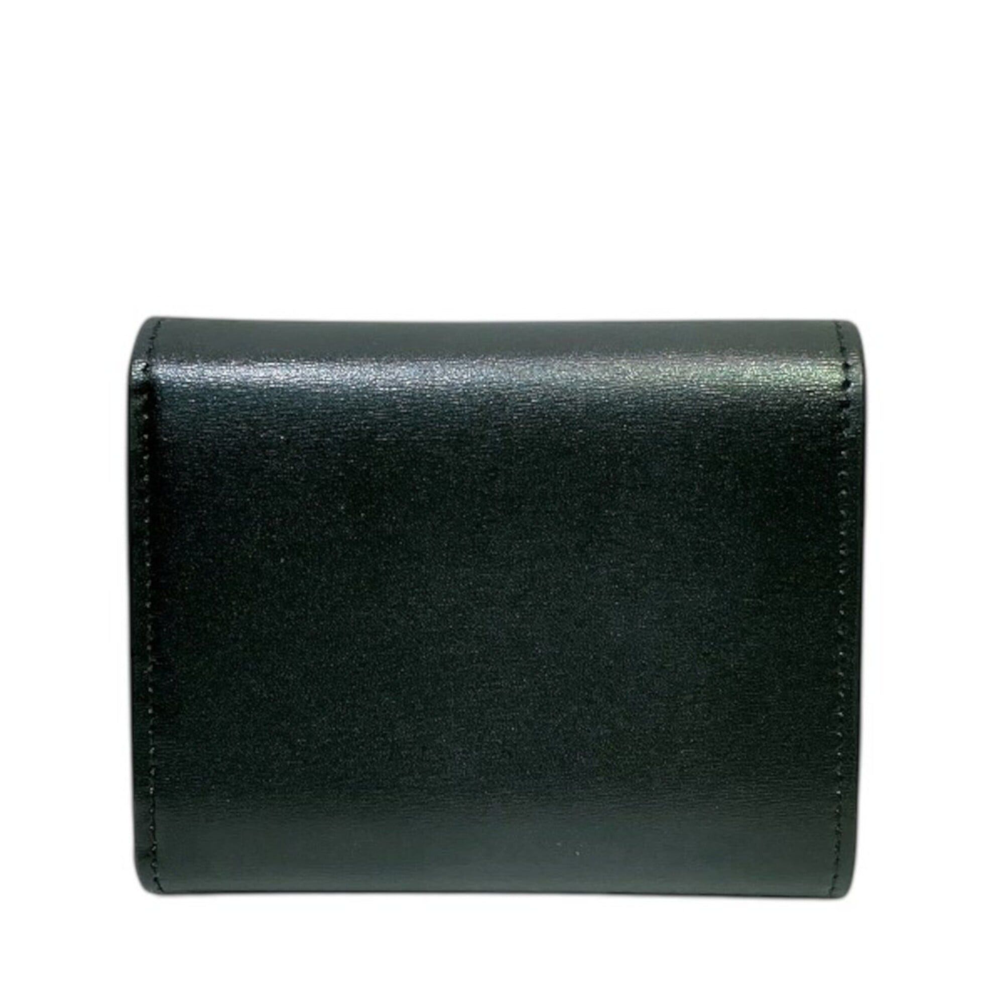 Celine Celine Small Flap Wallet Tri-fold Triomphe Calfskin 10D783DPV Size ONE SIZE - 2 Thumbnail