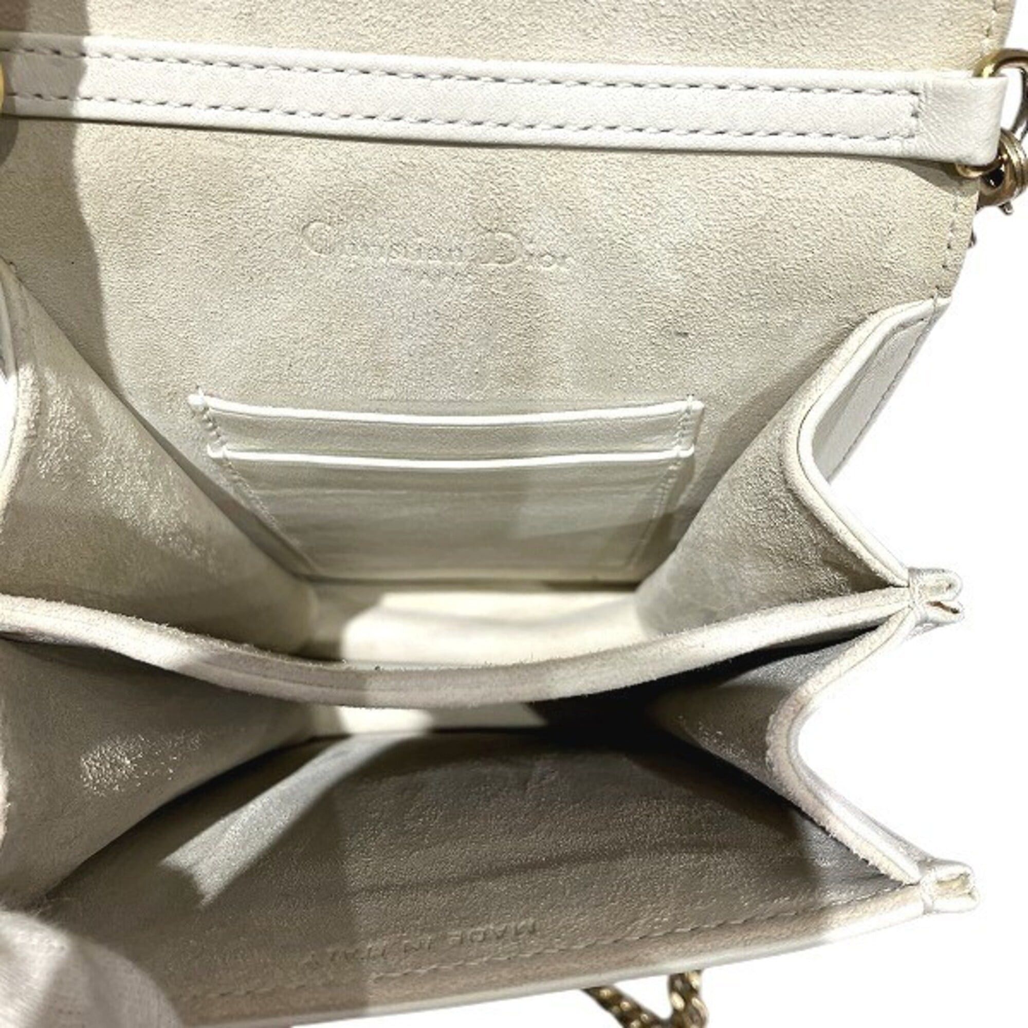 Dior Christian Dior Dior Diorama Studded Handbag Shoulder Bag for Women Size ONE SIZE - 5 Thumbnail