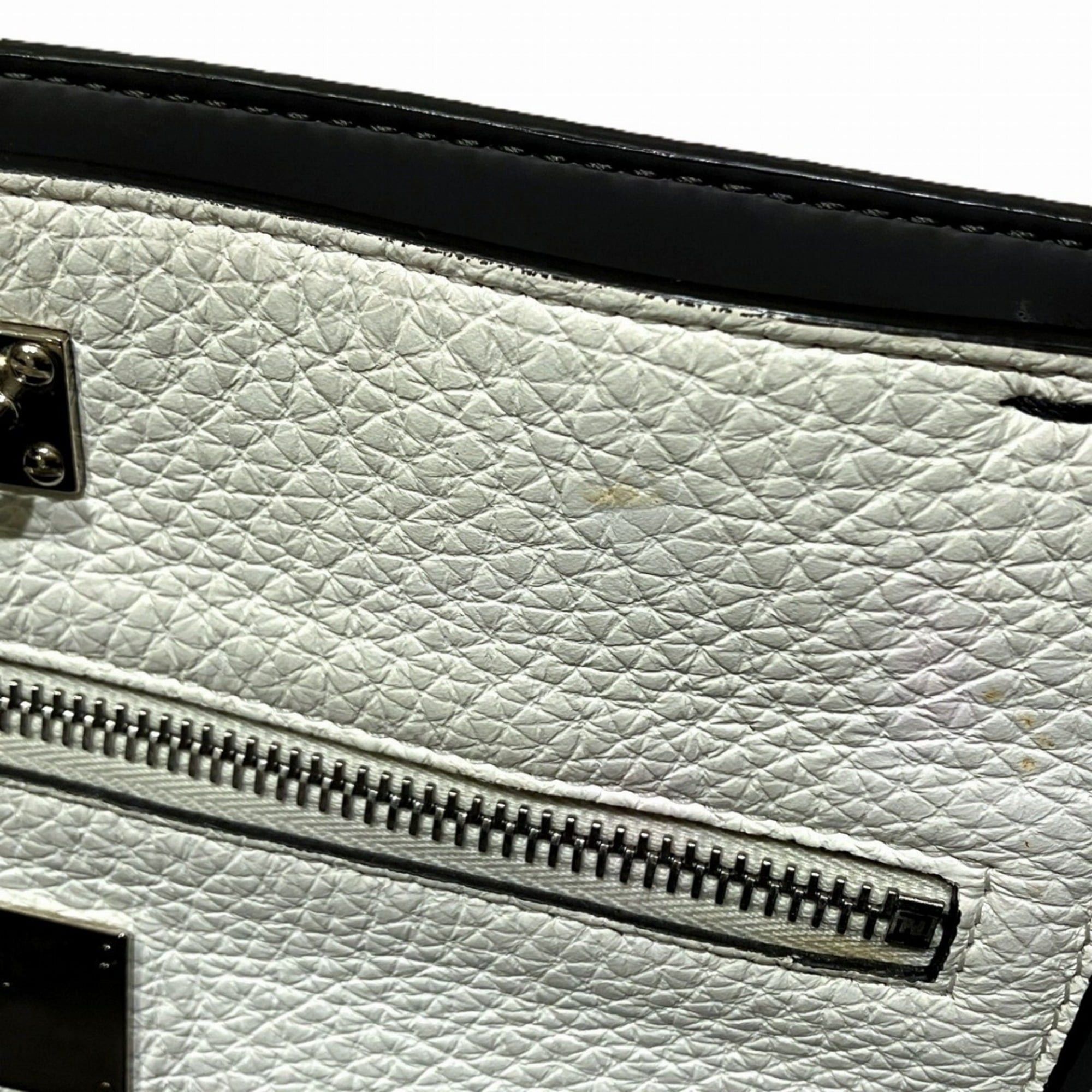 Fendi Fendi Peekaboo X-Lite Fit Shoulder Bag, Leather, 7VA447 A80G Size ONE SIZE - 9 Thumbnail