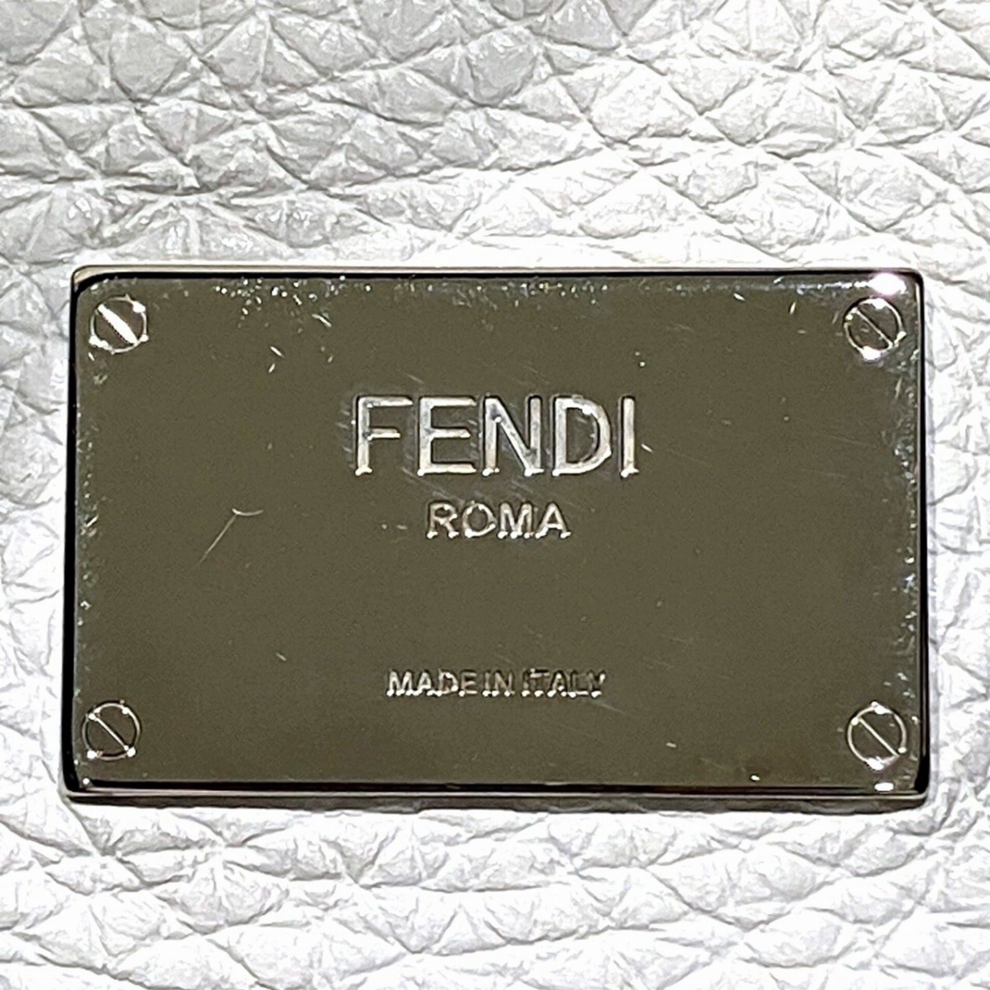 Fendi Fendi Peekaboo X-Lite Fit Shoulder Bag, Leather, 7VA447 A80G Size ONE SIZE - 4 Thumbnail