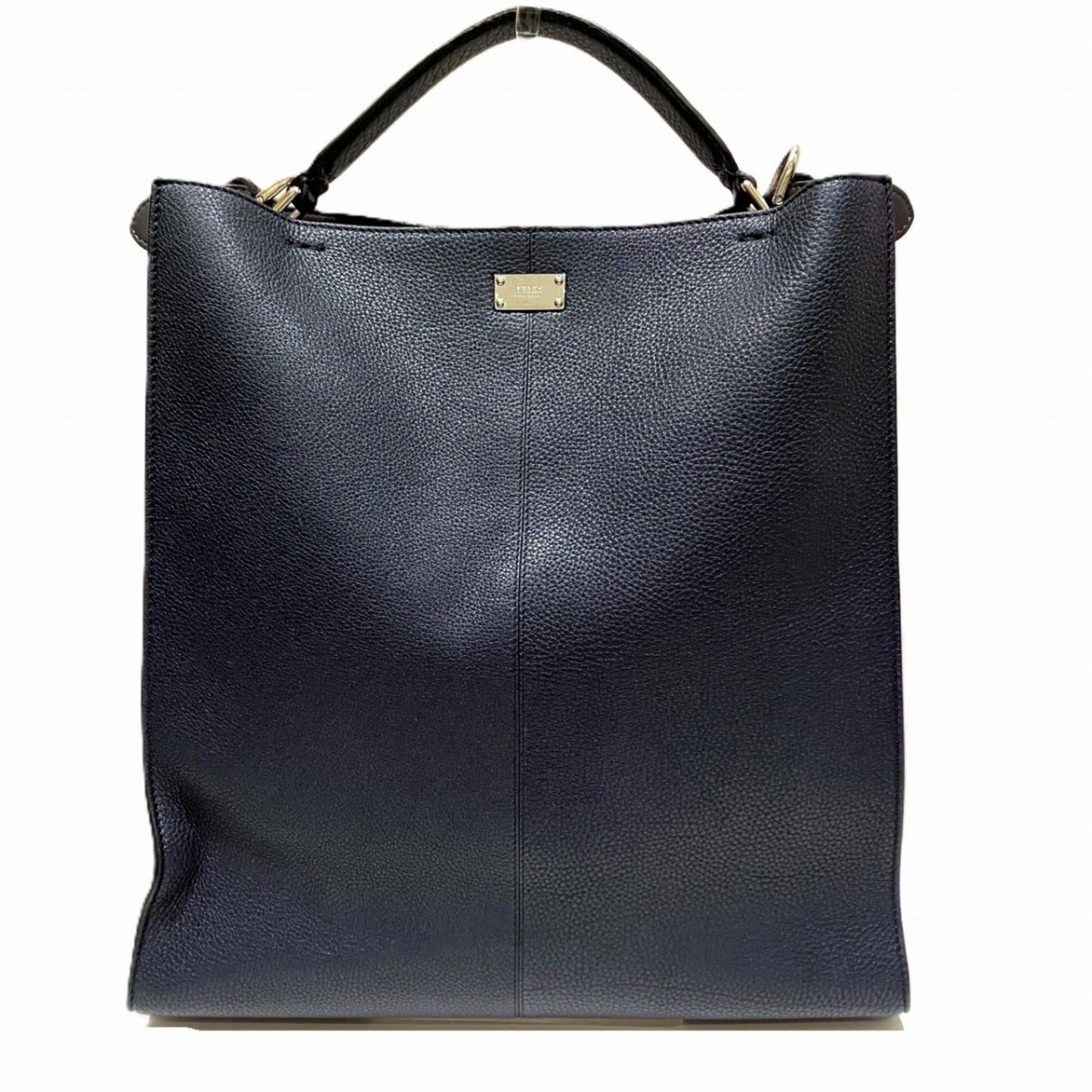 Fendi Fendi Peekaboo X-Lite Fit Shoulder Bag, Leather, 7VA447 A80G Size ONE SIZE - 2 Thumbnail