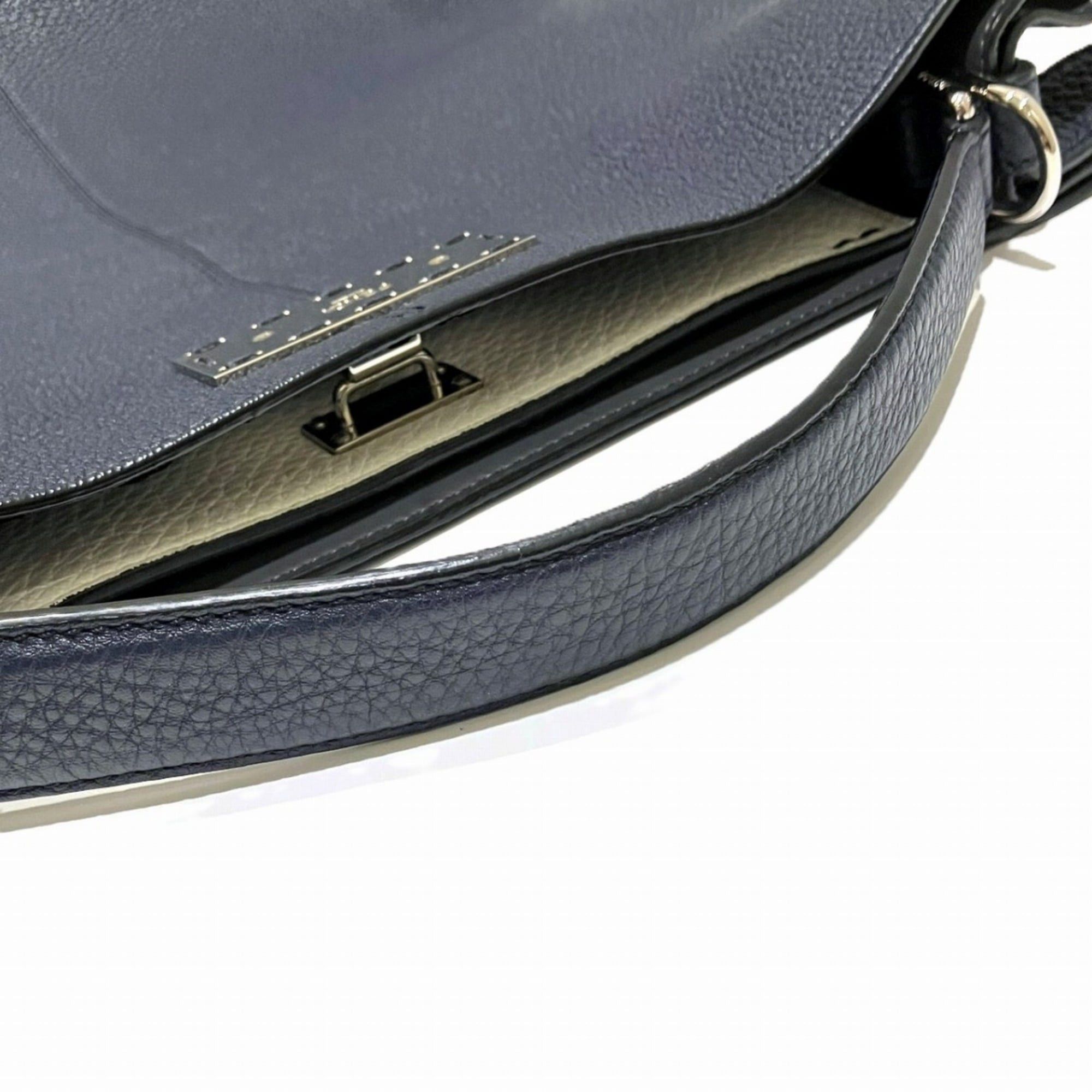 Fendi Fendi Peekaboo X-Lite Fit Shoulder Bag, Leather, 7VA447 A80G Size ONE SIZE - 8 Thumbnail