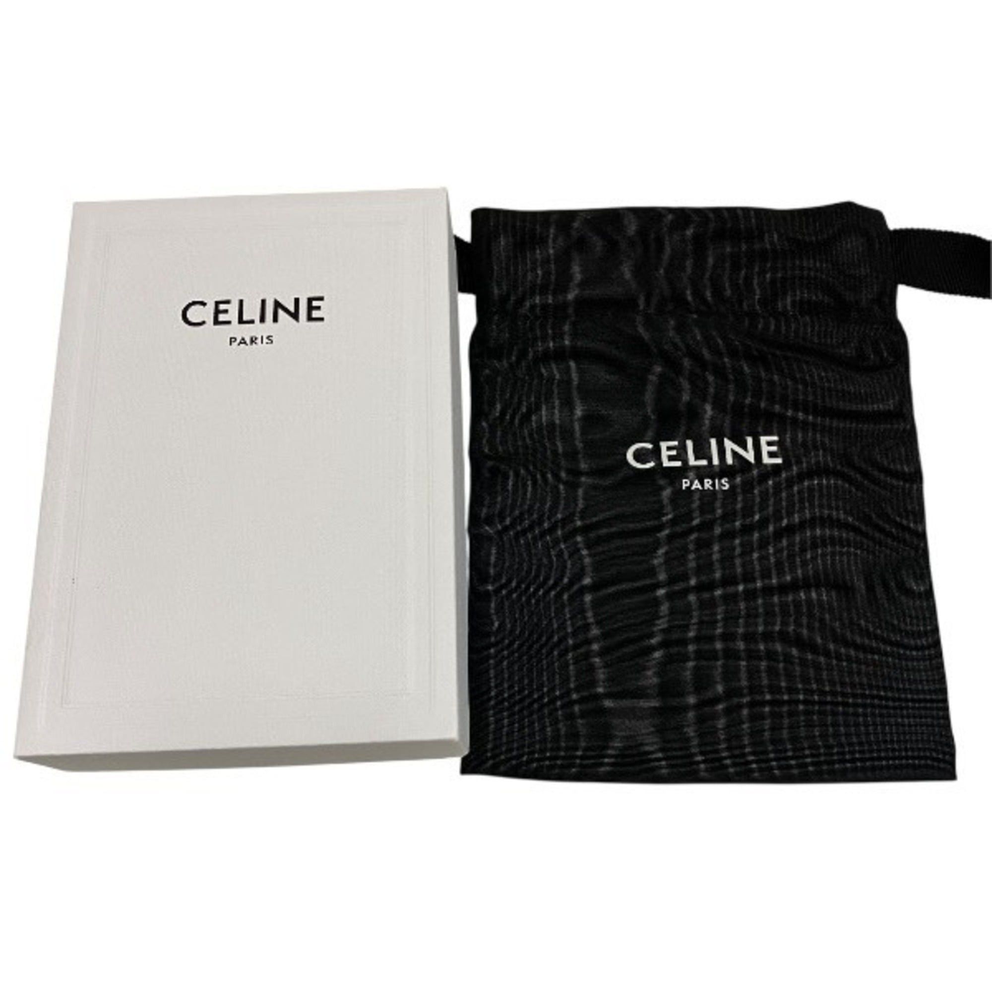 Celine Celine Triomphe 10D783DPV Small Flap Wallet, Tri-fold Wallet for Women Size ONE SIZE - 5 Thumbnail