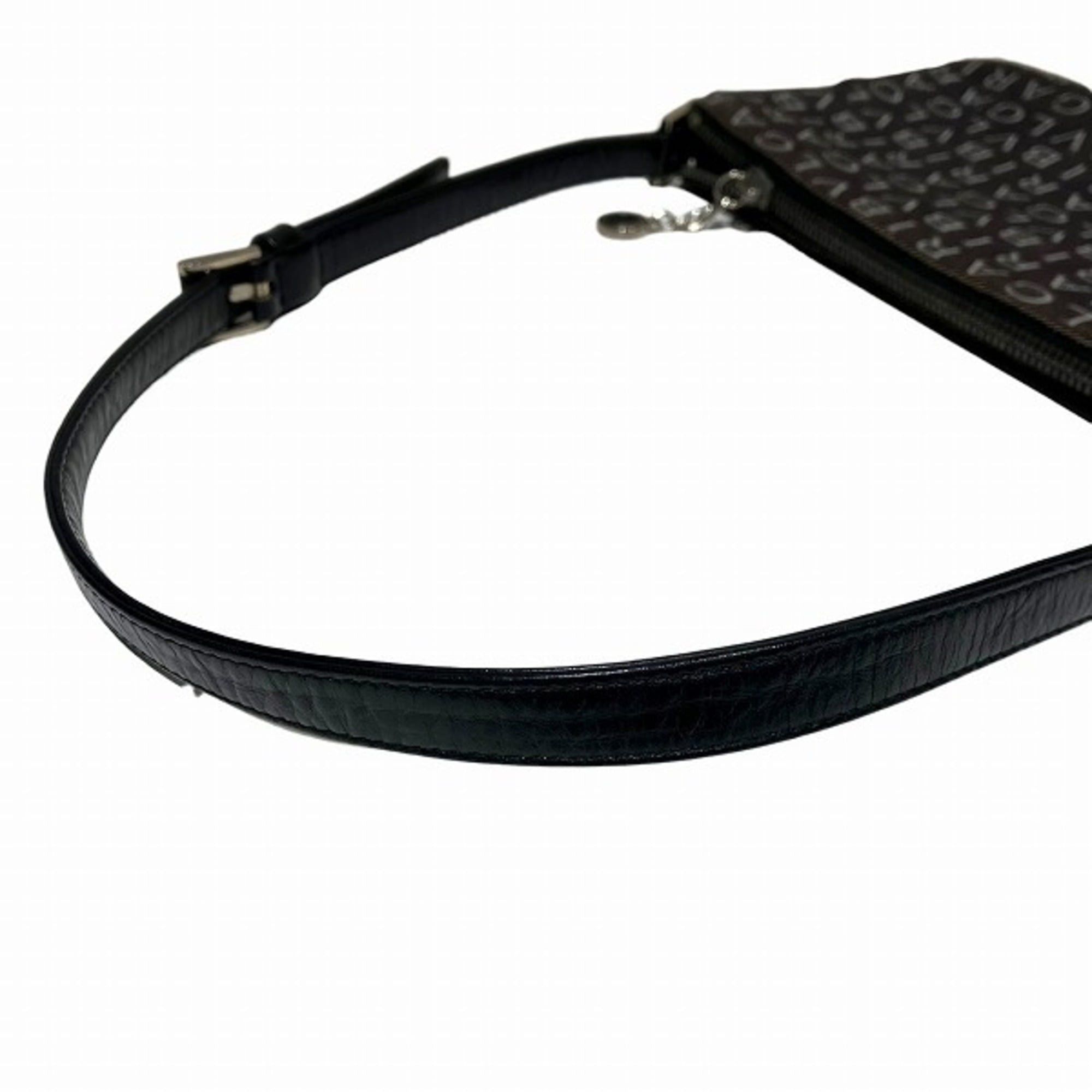 Bvlgari Bulgari BVLGARI Logo Canvas Mini Handbag Shoulder Bag for Women Size ONE SIZE - 5 Thumbnail