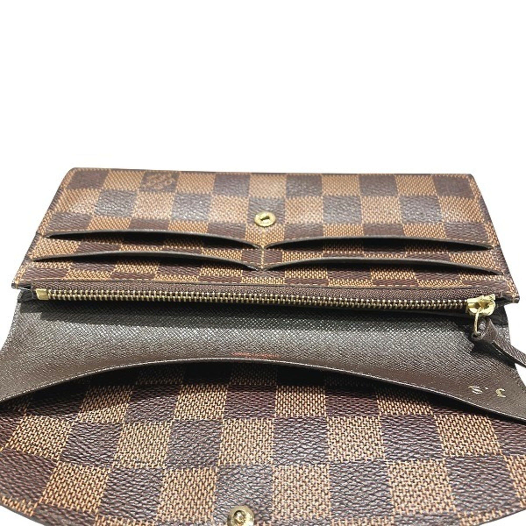 Louis Vuitton Louis Vuitton Damier Portefeuille Emilie N63019 Long Wallet for Men and Women Size ONE SIZE - 7 Thumbnail